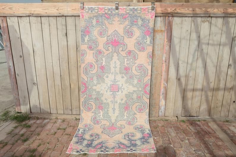 photo for sale Bohemian Rug, Decorative Rug, Anatolian Rug, Vintage Rug, Oushak Rug, Turkish Rug, Area Rug, Handmade Rug, Bohemian Rug