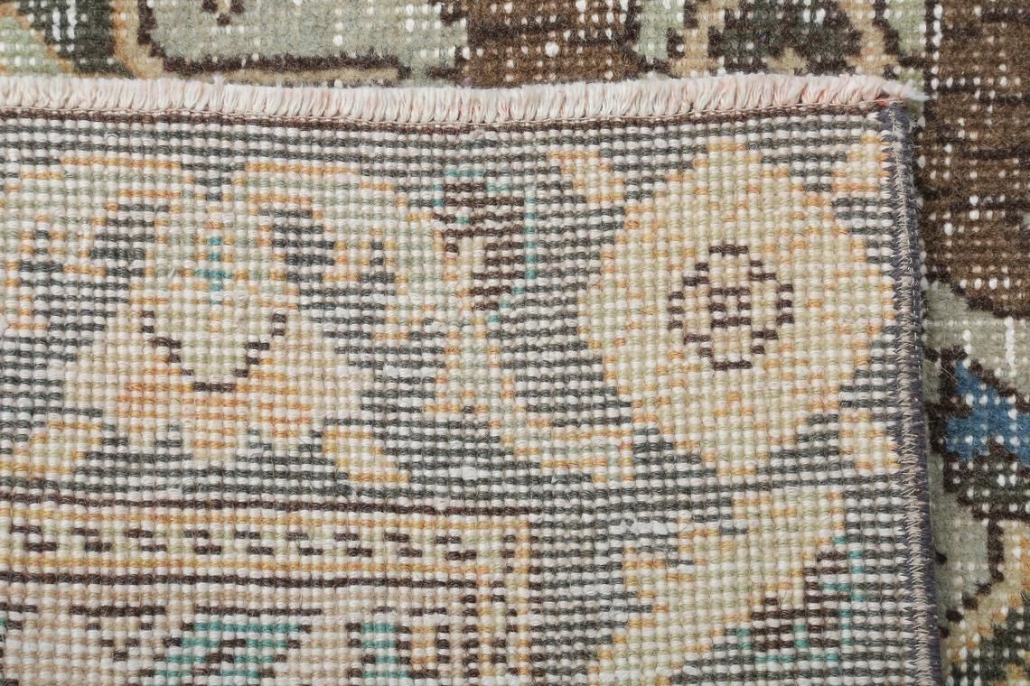Runner Rug, Anatolian Runner Rug, Wide Runner Rug, Turkish Runner Rug, Hallway Rug, Antique Runner Rug, Oushak Runner Rug, 4.1 X 13.1 Ft photo vinterior