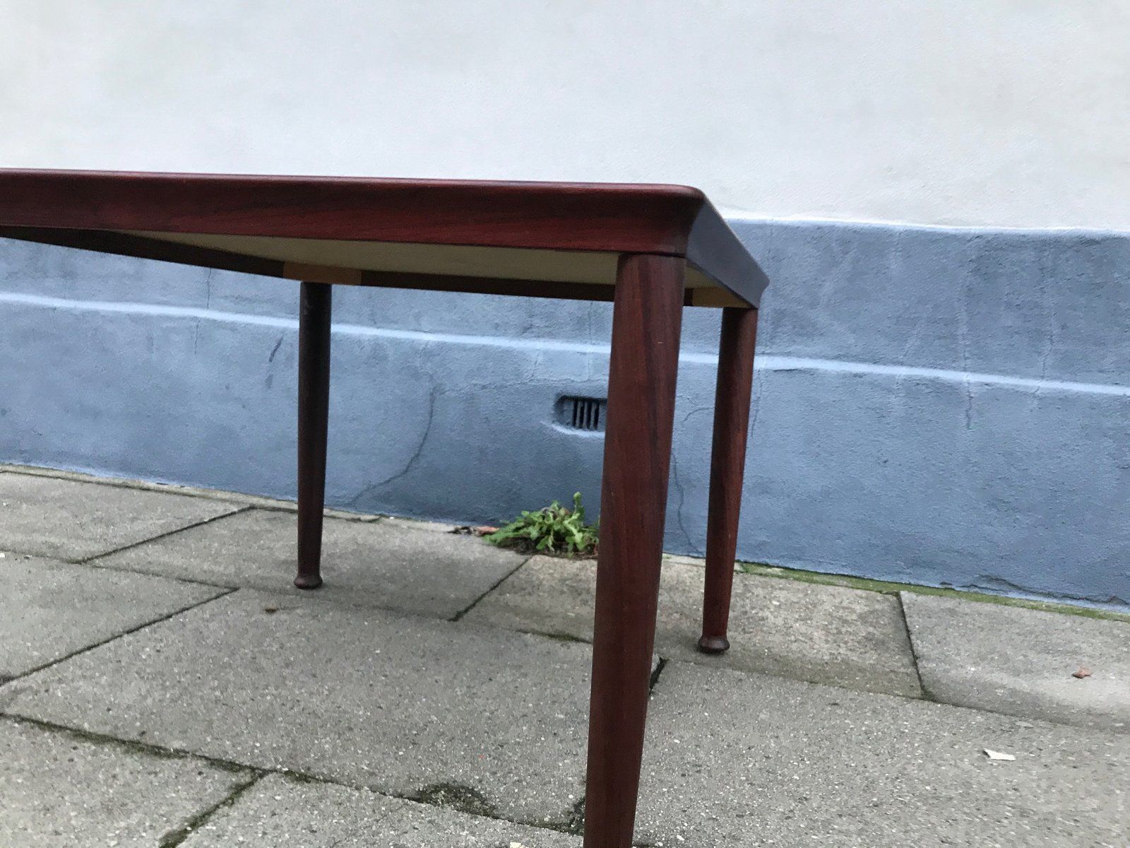 Danish Rosewood Coffee Table By Henning Kjærnulf For Vejle Mobelfabrik, 1960s photo for sale