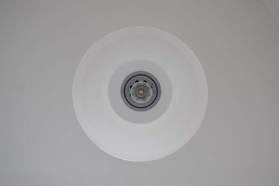Mid Century Large Pendant Meblo Designed By Harvey Guzzini, Space Age,1970‘S. photo 291.0