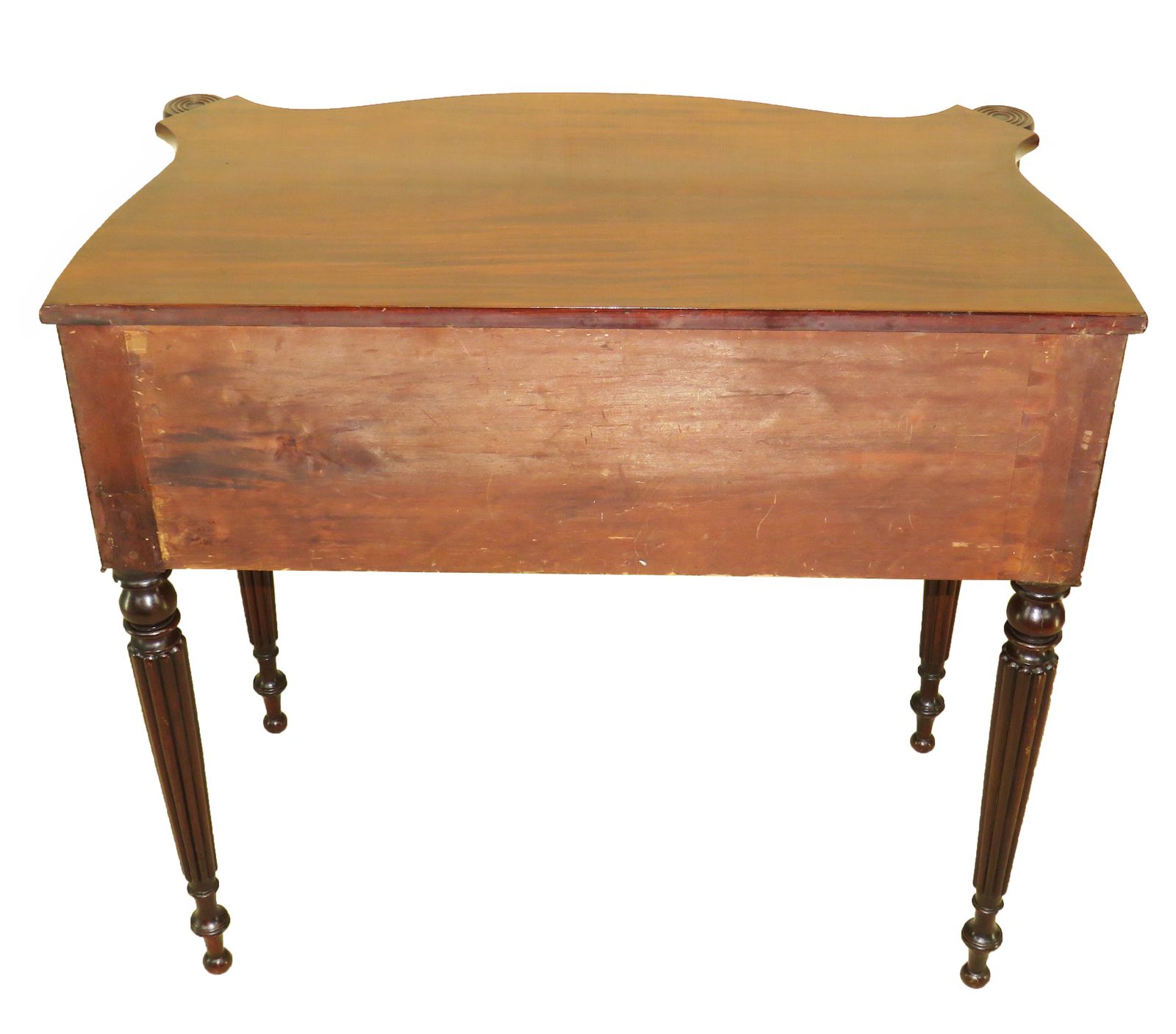 American 19th Century Federal Mahogany Serpentine Table (America, Circa 1810) photo buy