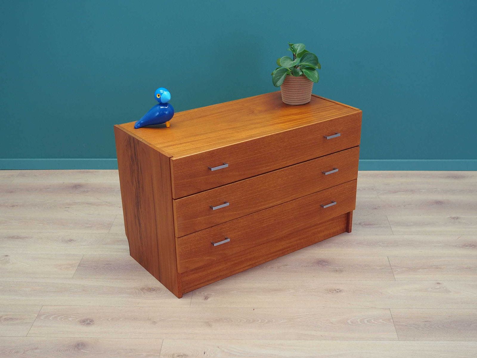 Teak Chest Of Drawers, 1990s, Danish Design, Production: Denmark photo vinterior
