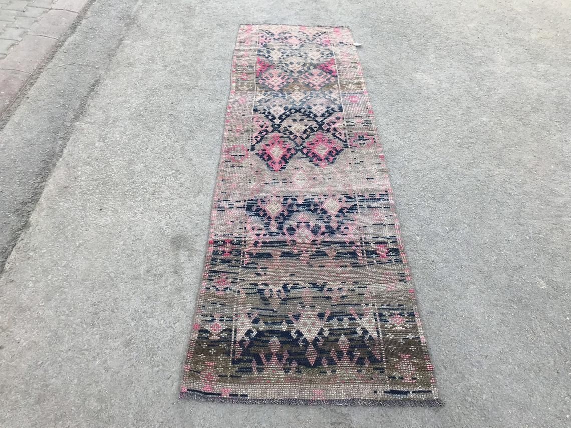 Hallway Rug,Runner Rug Vintage,Oushak Rug Runner,Runner Rugs,Turkish Runner ,Runner Kitchen Rug,Runner,Carpet Runner Rug,Interior Desing photo 443.0