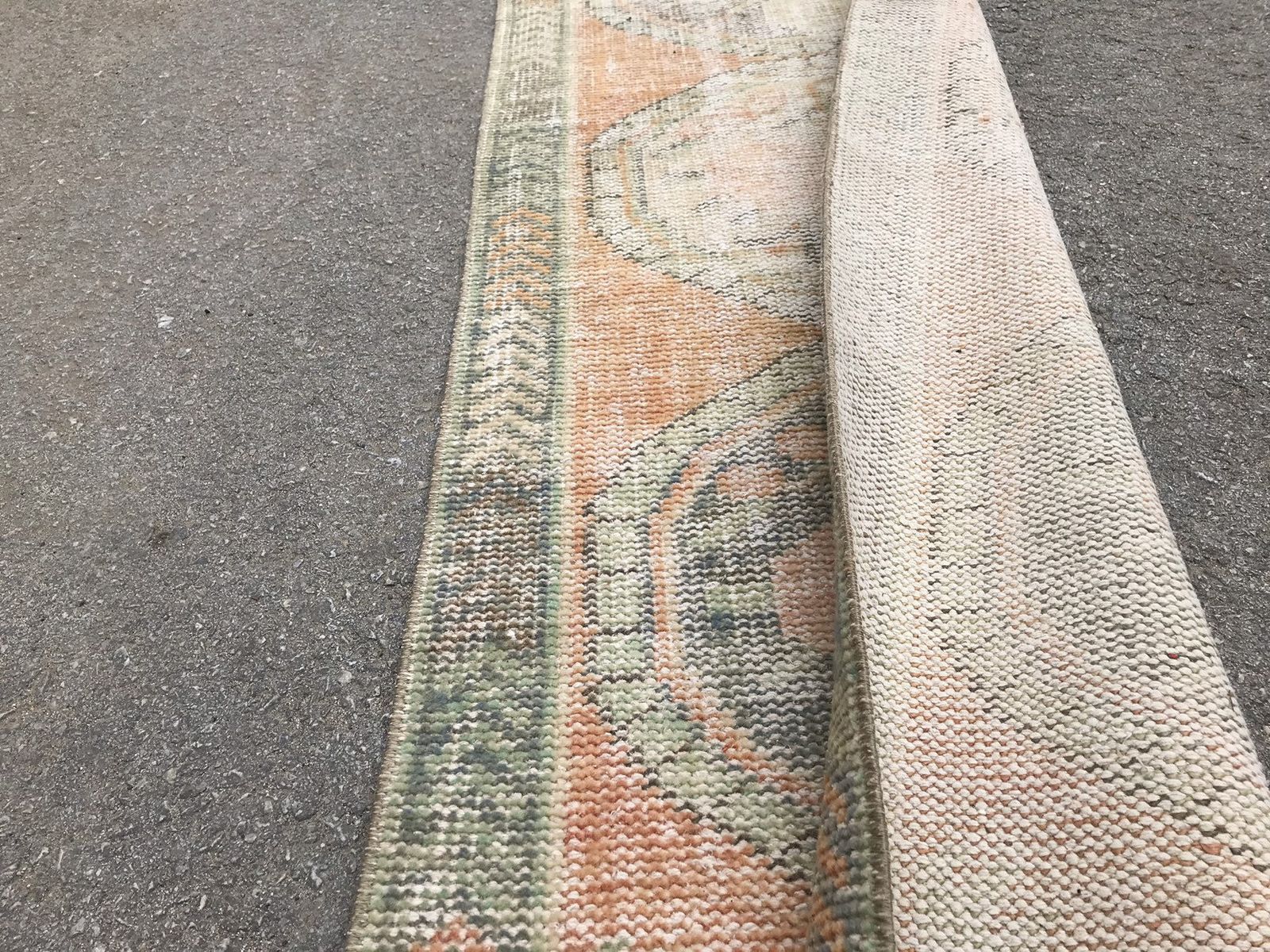 Turkish Runner Rug,Runner Rug,Oushak Runner,Wool Rug,Home Decor,Anatolian Runner,Turkish Rug,Bohemian Rug,Area Rug,Special Runner Rug photo vinterior