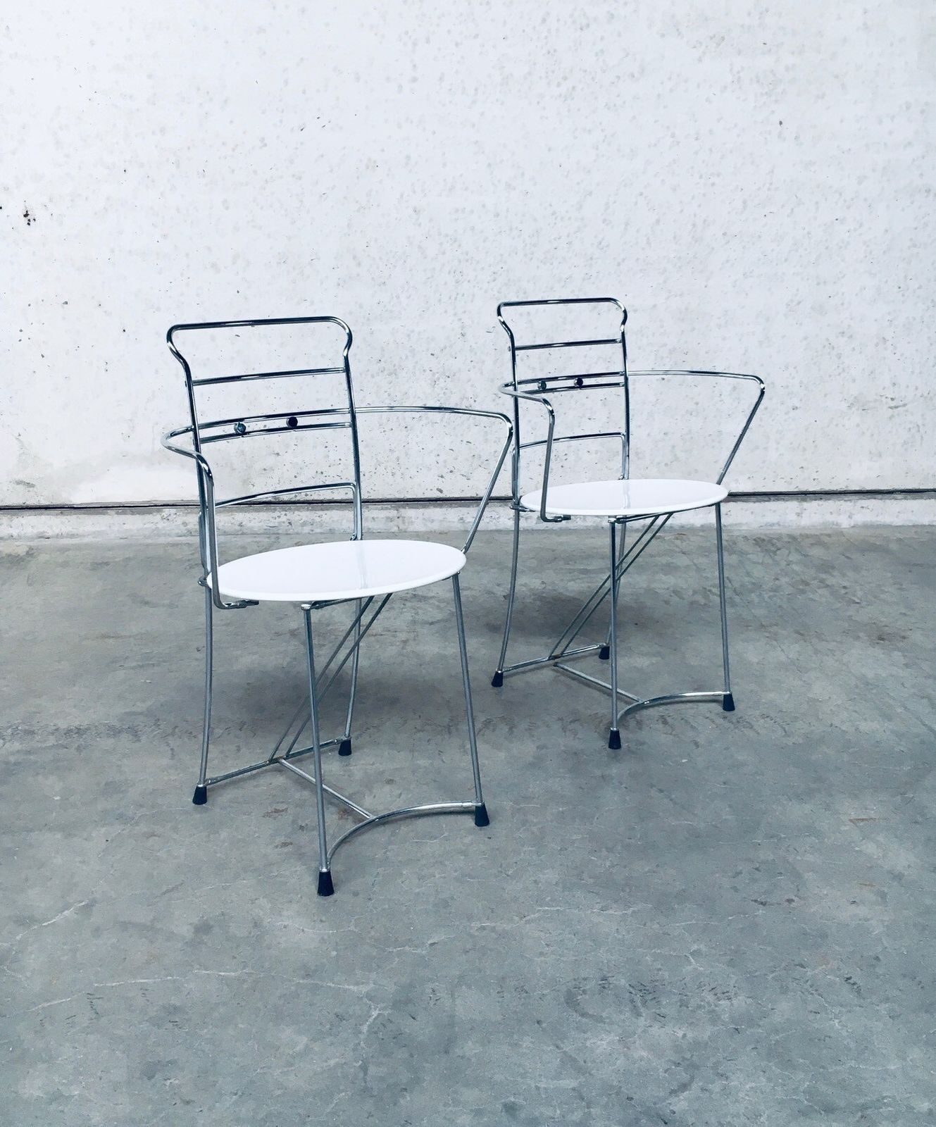 1980s Postmodern Design Chair Set Eridiana By Antonio Citterio For Xilitalia