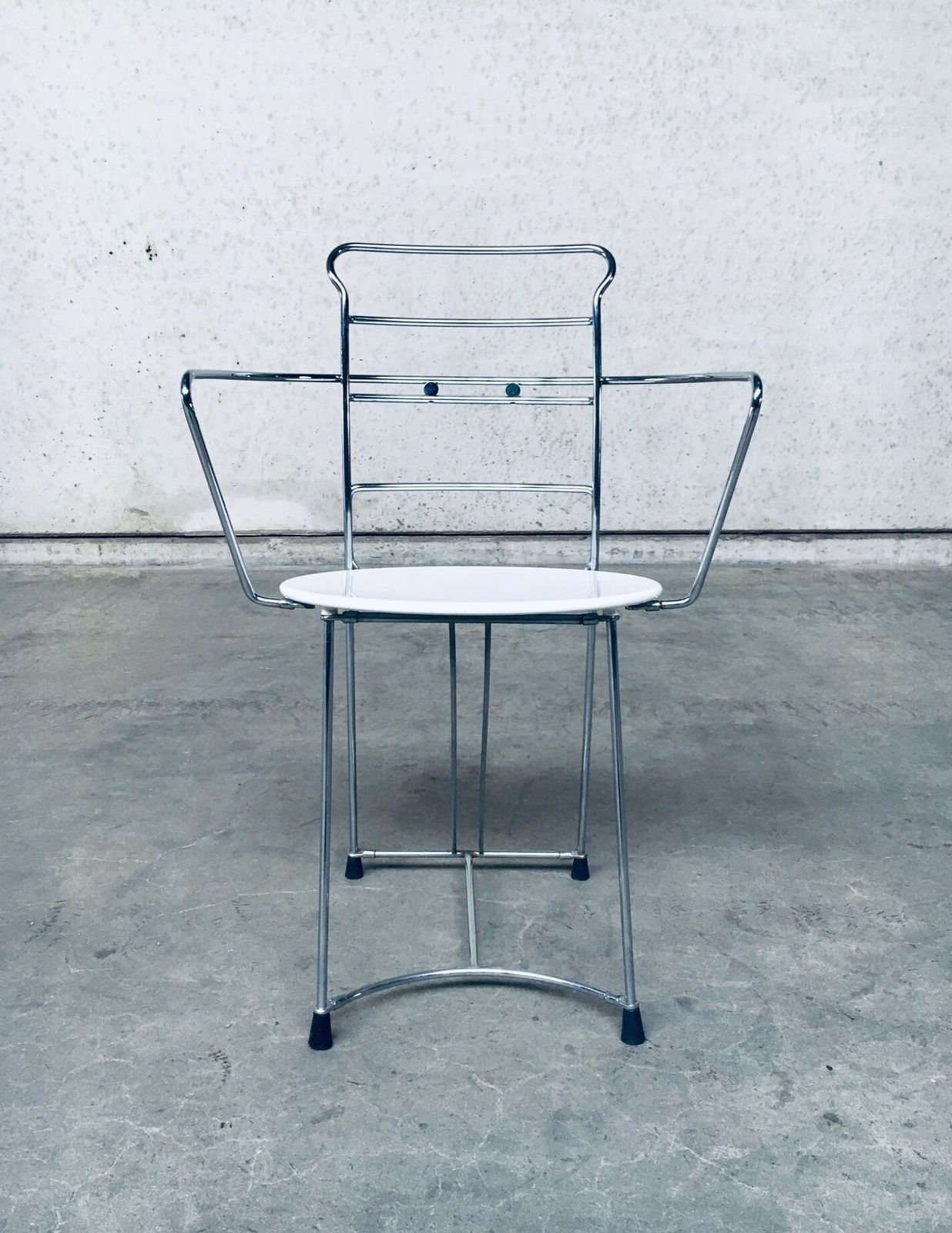 photo vinterior Postmodern Design Stoelset Eridiana Van Antonio Citterio Voor Xilitalia, Jaren 1980