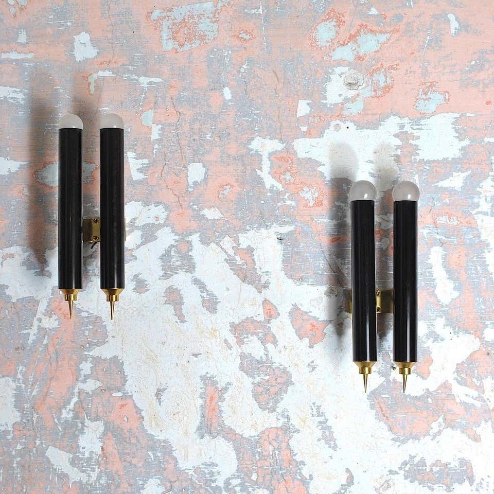Lumière Bologna Sconces Set, 1960s photo vintage