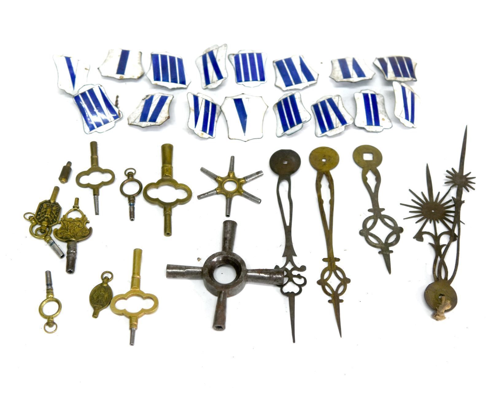 Spare Clock Parts Needles And Windings