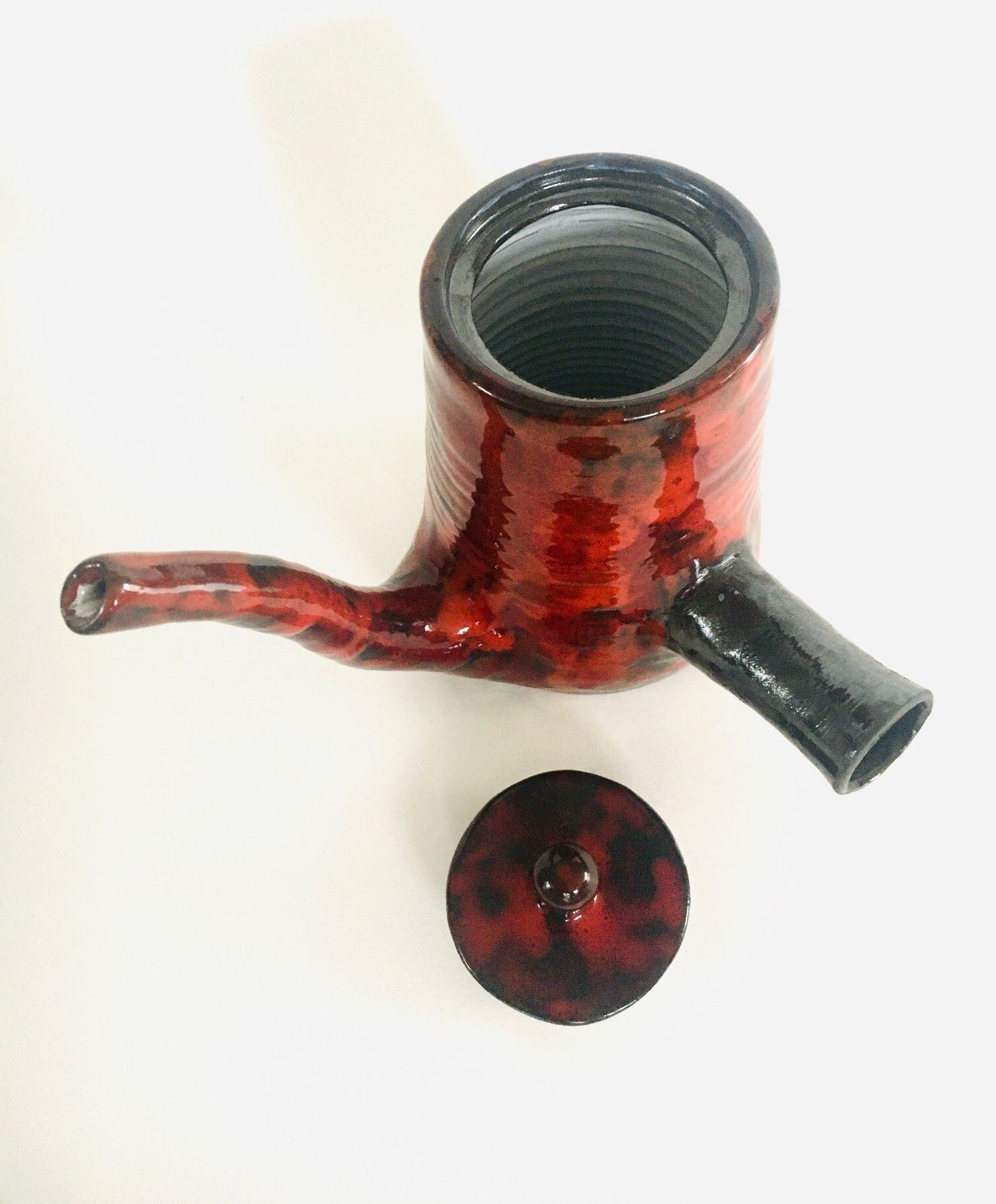 Art Pottery Koffieservies Van P. Bey, Italië, Ca. Jaren 1960 photo vinterior