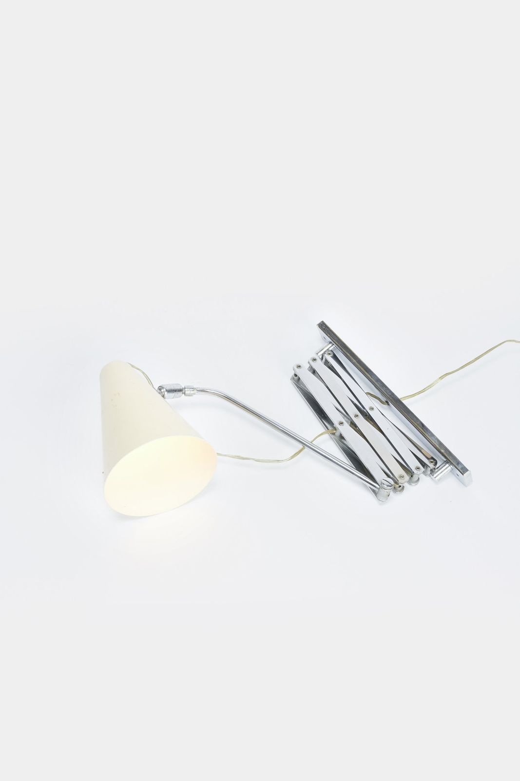 Stilnovo Attr. Scissors Wall Lamp Chrome 50s
