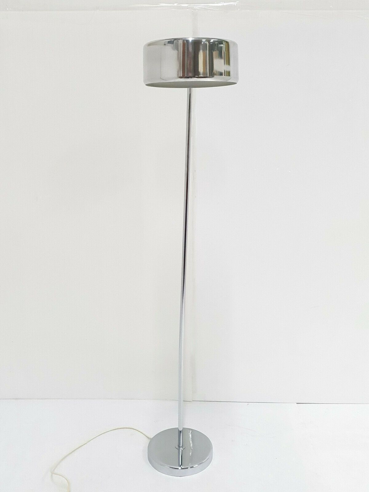 photo for sale Vintage Scandinavische Vloerlamp Van Atelje Lyktan, Ca. Jaren 1960, Chroom Staal