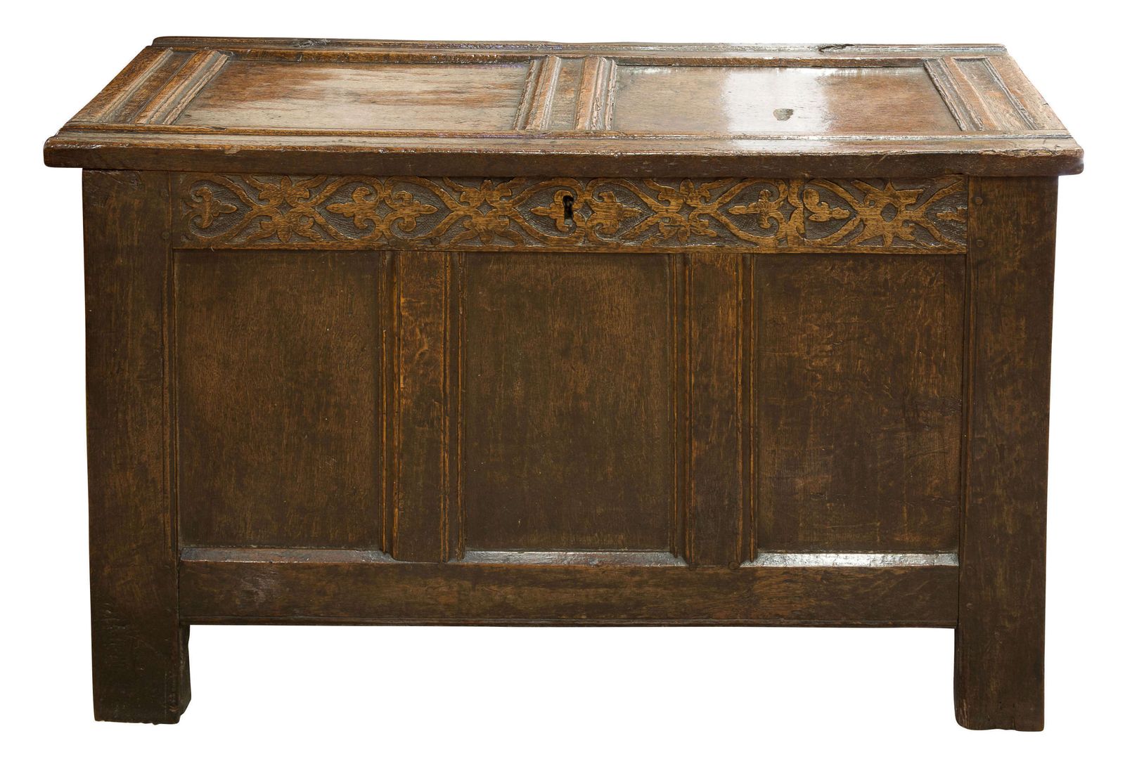 17thc Oak Coffer C1680 photo furniture