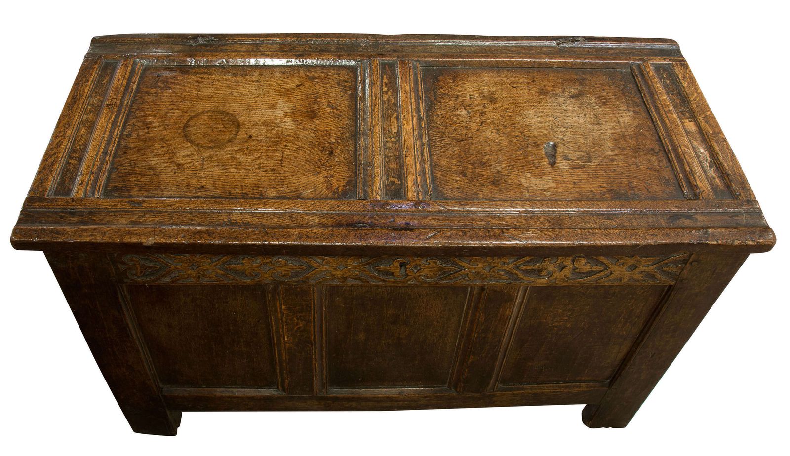 17thc Oak Coffer C1680 photo Furniture