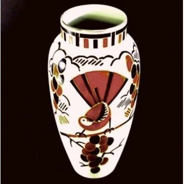 French Art Deco Vase Keller Et Guérin Lunéville