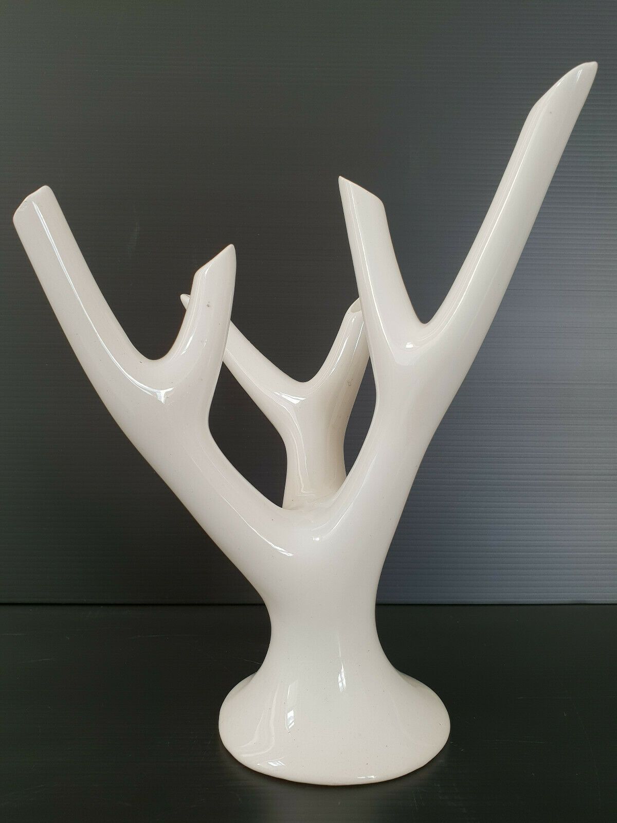 photo for sale Vase Tree Branches Ceramic 1960 1970 Vintage 60s 70s Space Age Pop