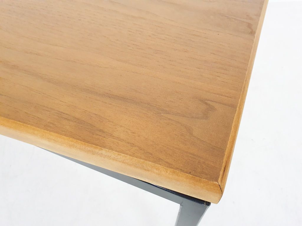 Mid Century Teak And Metal Side Table, The Netherlands 1960s photo vinterior