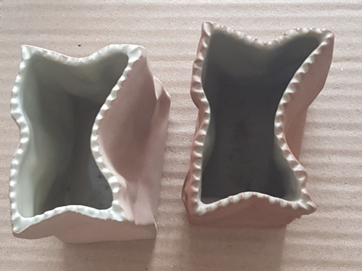 Bag Vases By Tapio Wirkkala For Rosenthal, 1970s, Set Of 2 photo for sale