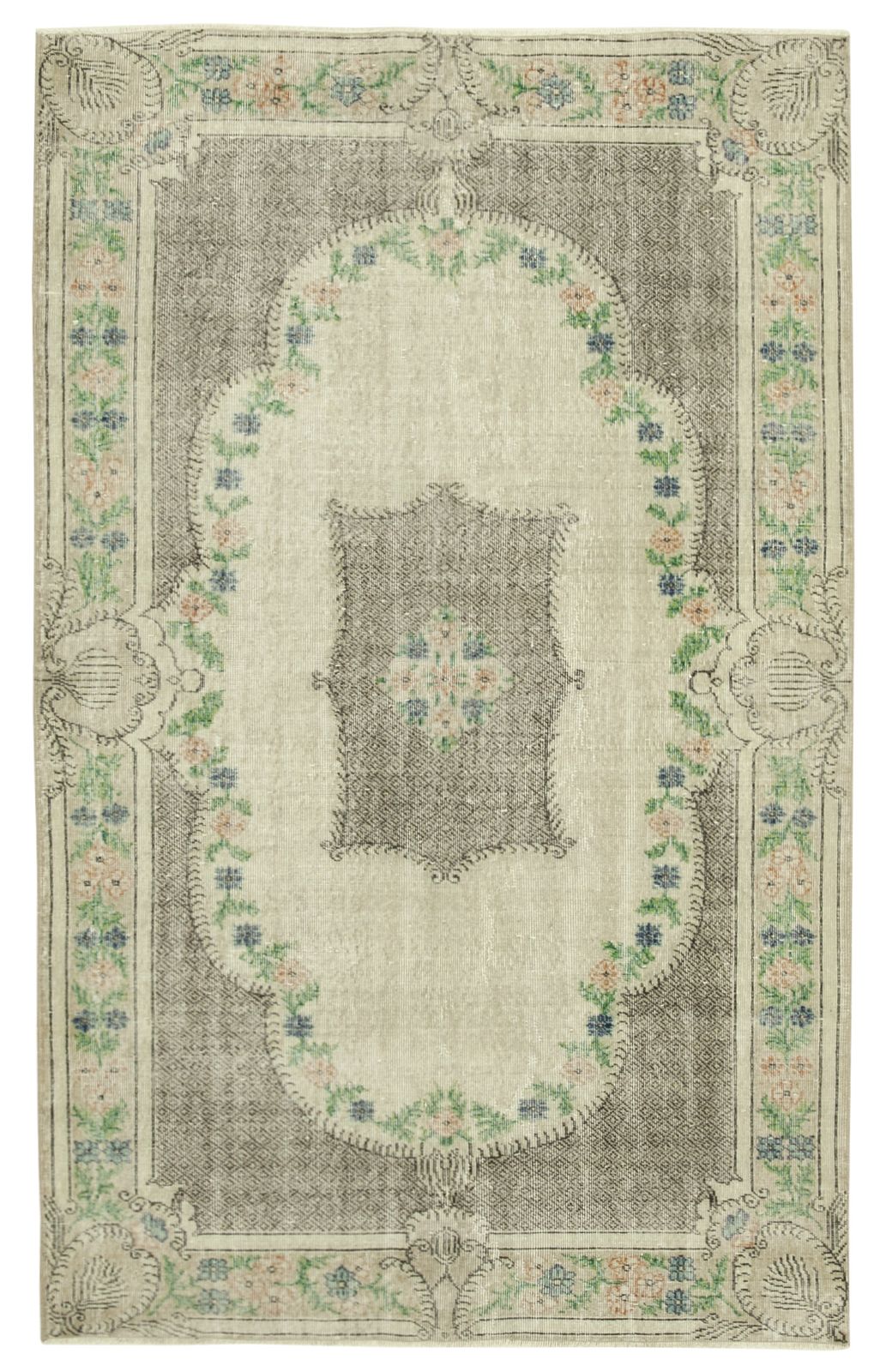 Antique Turkish Distressed One Of A Kind Unique Kayseri Rug