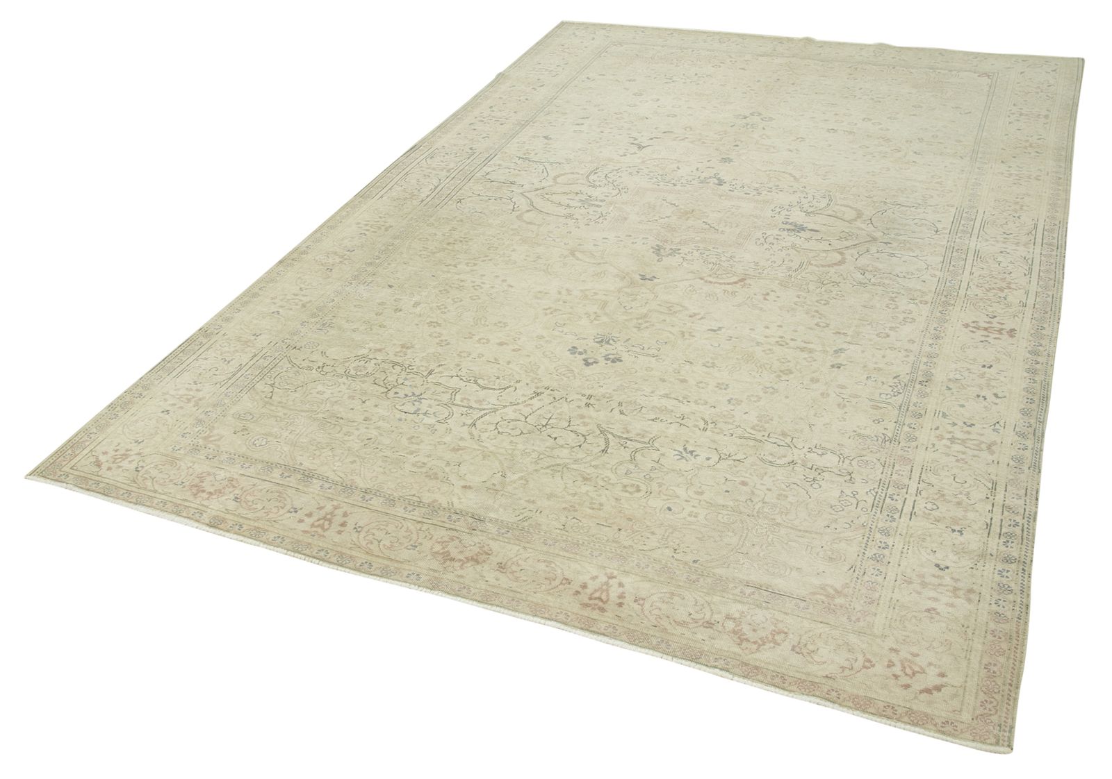 Antique Turkish Distressed One Of A Kind Unique Kayseri Rug photo 1140.0