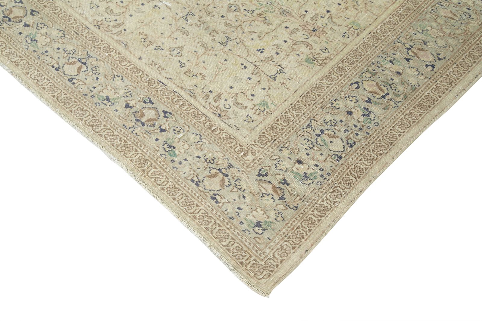 Antique Turkish Distressed One Of A Kind Unique Kayseri Rug photo furniture