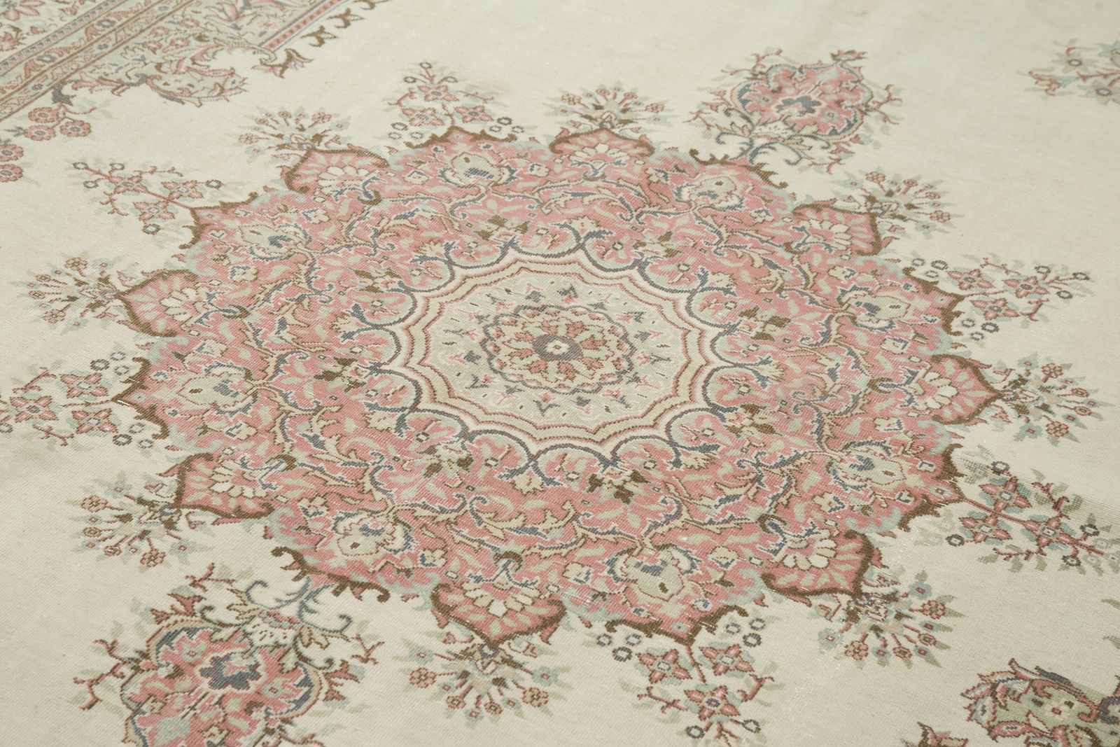 Antique Turkish Distressed One Of A Kind Unique Kayseri Rug photo 1200.0