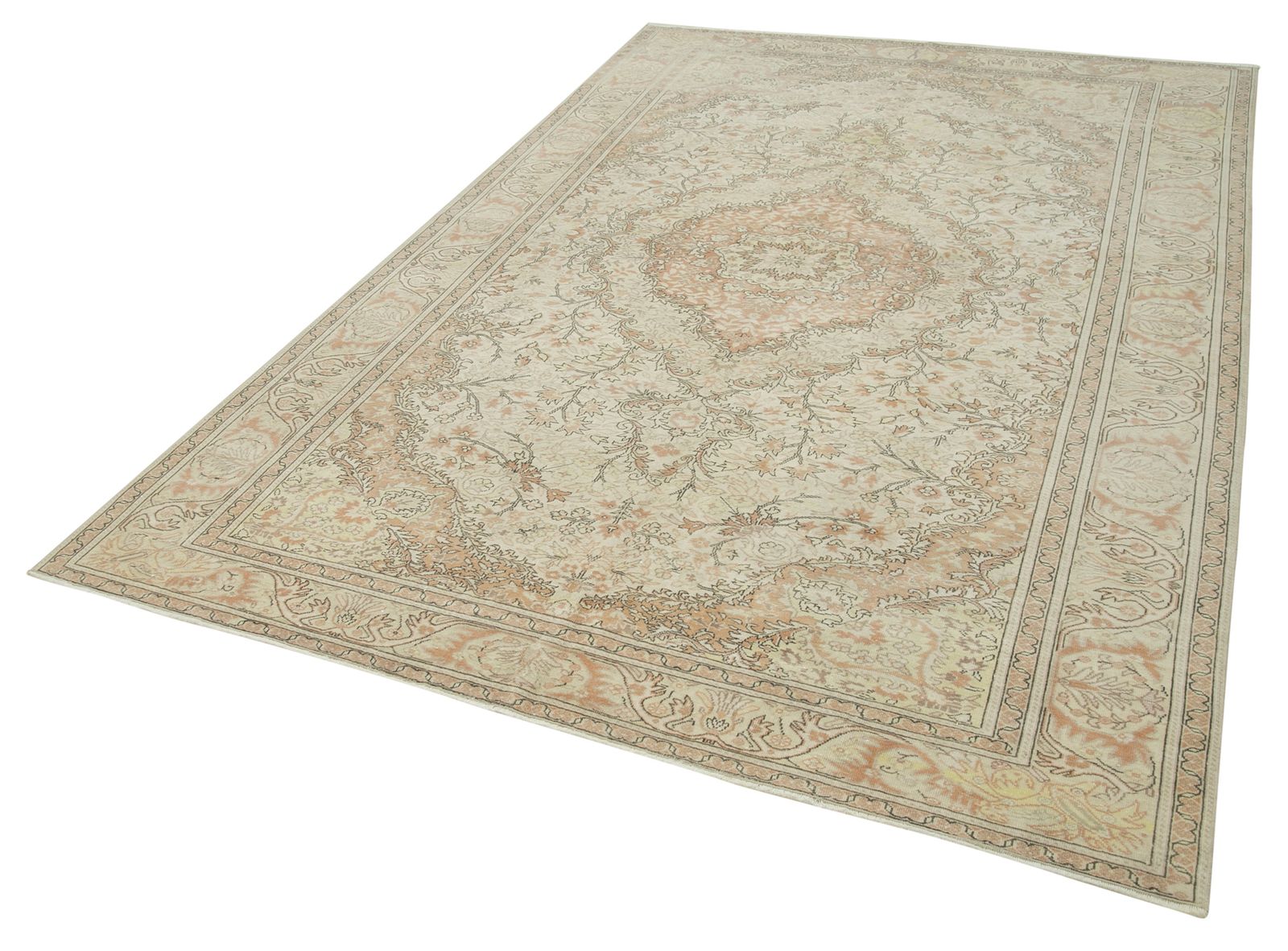 Antique Turkish Distressed One Of A Kind Unique Kayseri Rug photo furniture