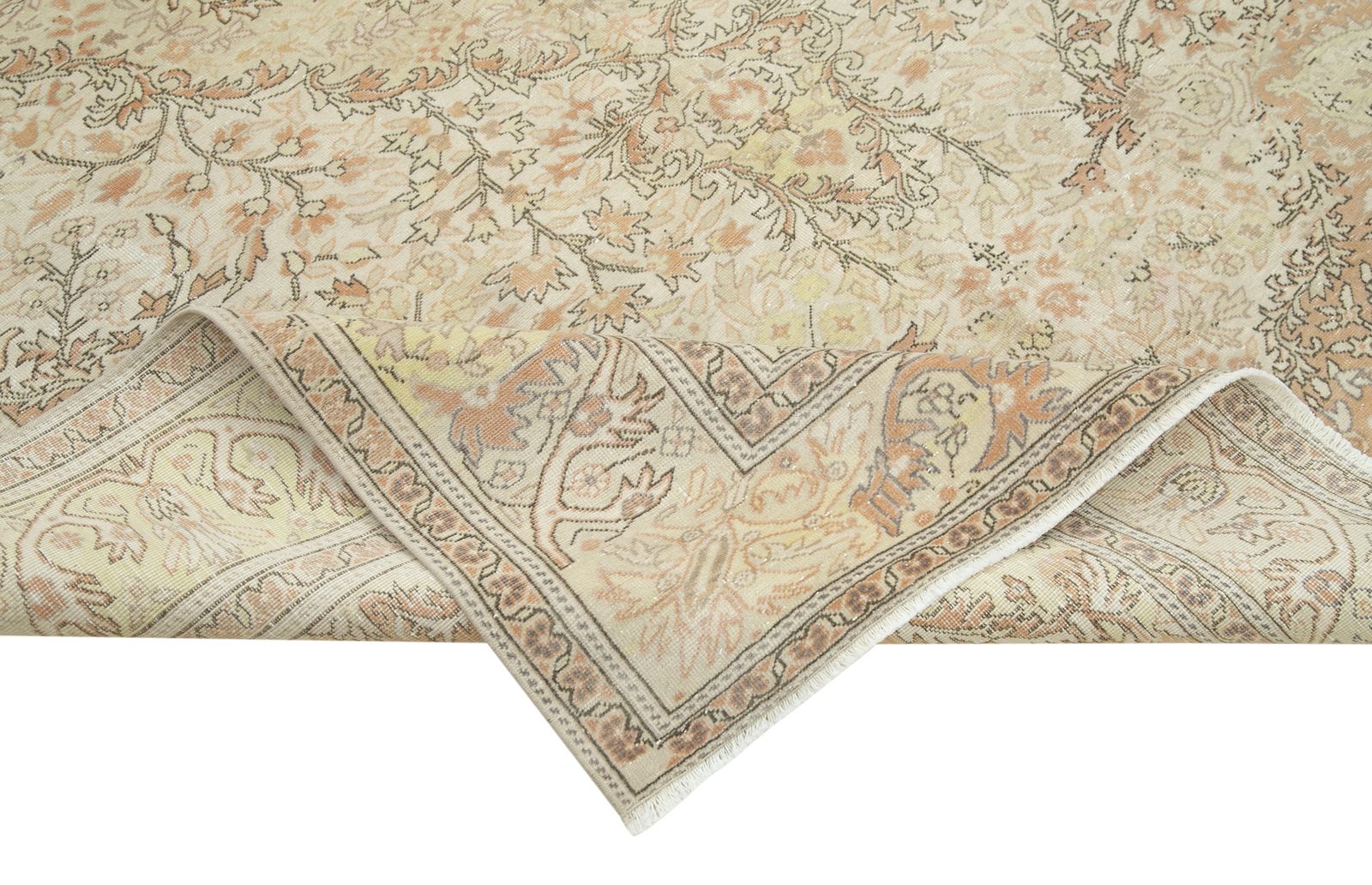Antique Turkish Distressed One Of A Kind Unique Kayseri Rug photo 1130.0