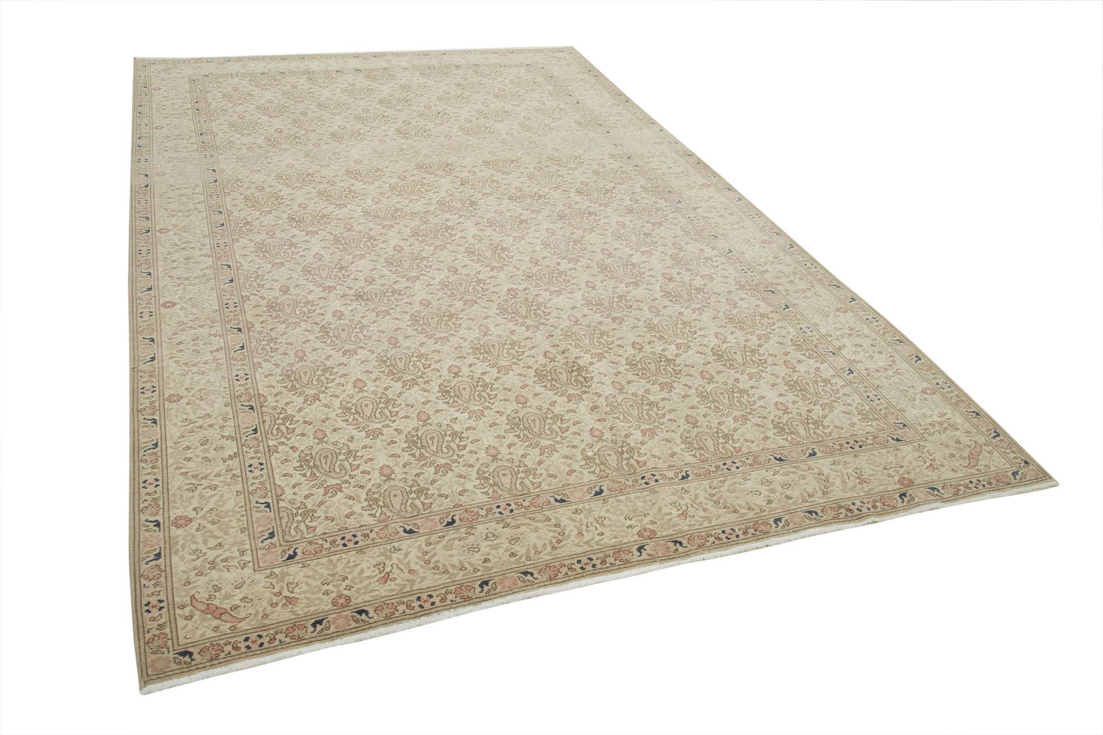Antique Turkish Distressed One Of A Kind Unique Kayseri Rug photo furniture