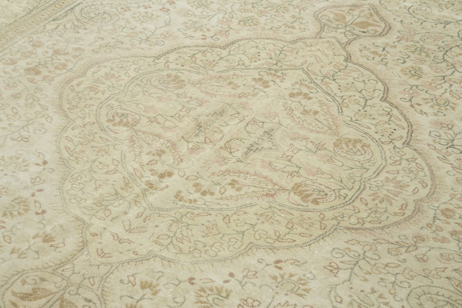 Antique Turkish Distressed One Of A Kind Unique Kayseri Rug photo Textiles