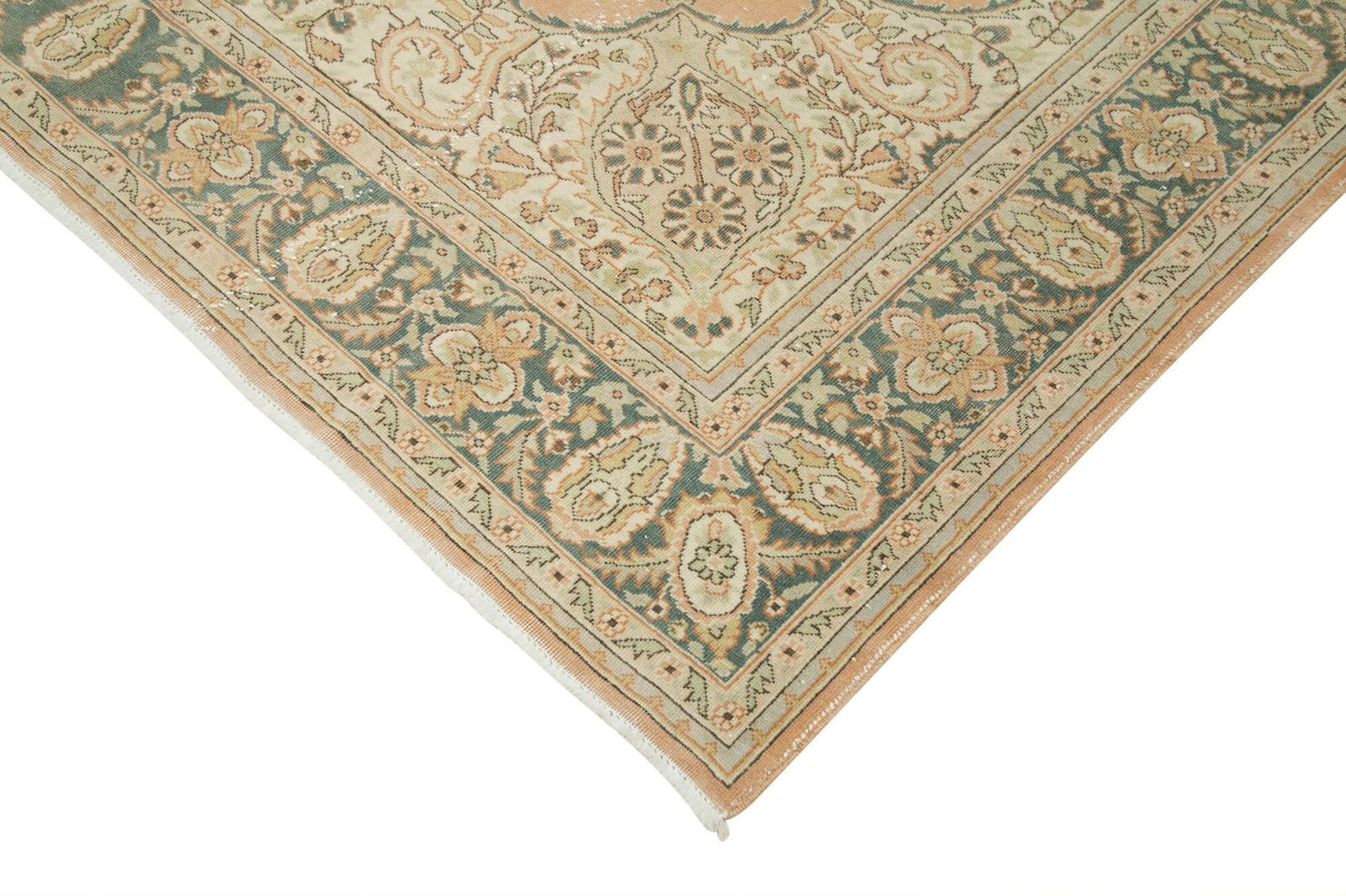 Antique Turkish Distressed One Of A Kind Unique Kayseri Rug photo 1240.0
