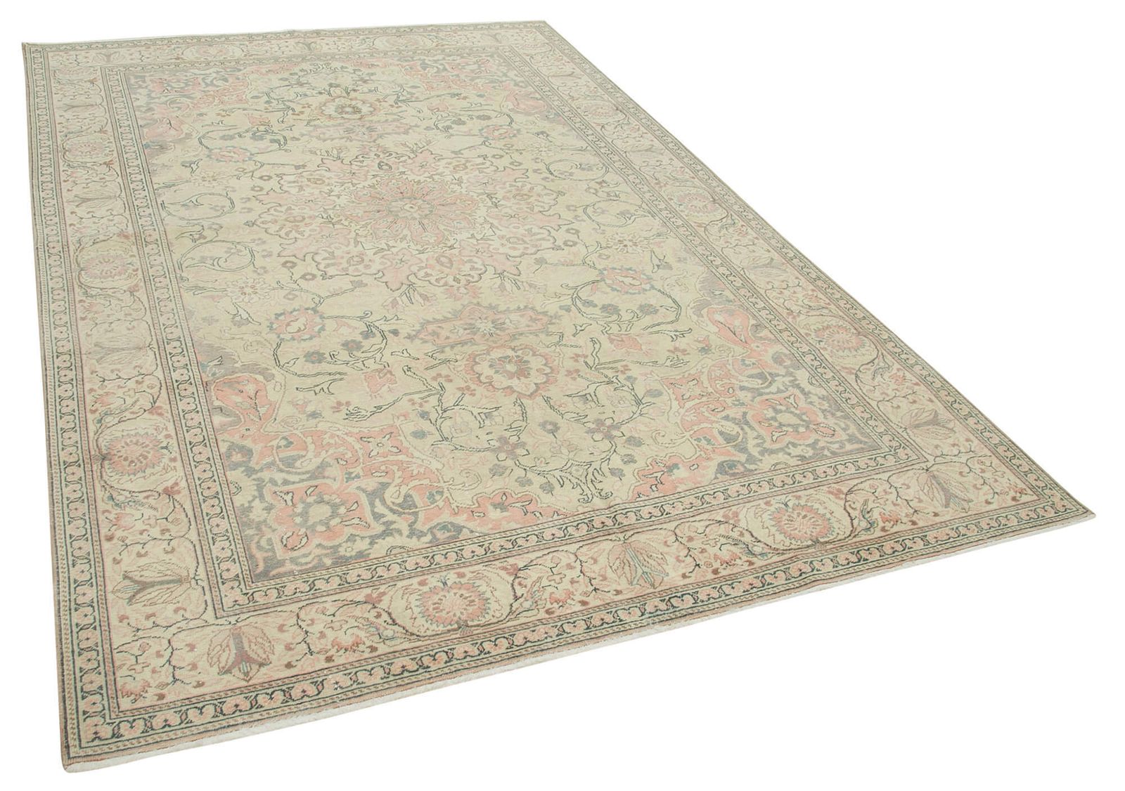 Antique Turkish Distressed One Of A Kind Unique Kayseri Rug photo Textiles
