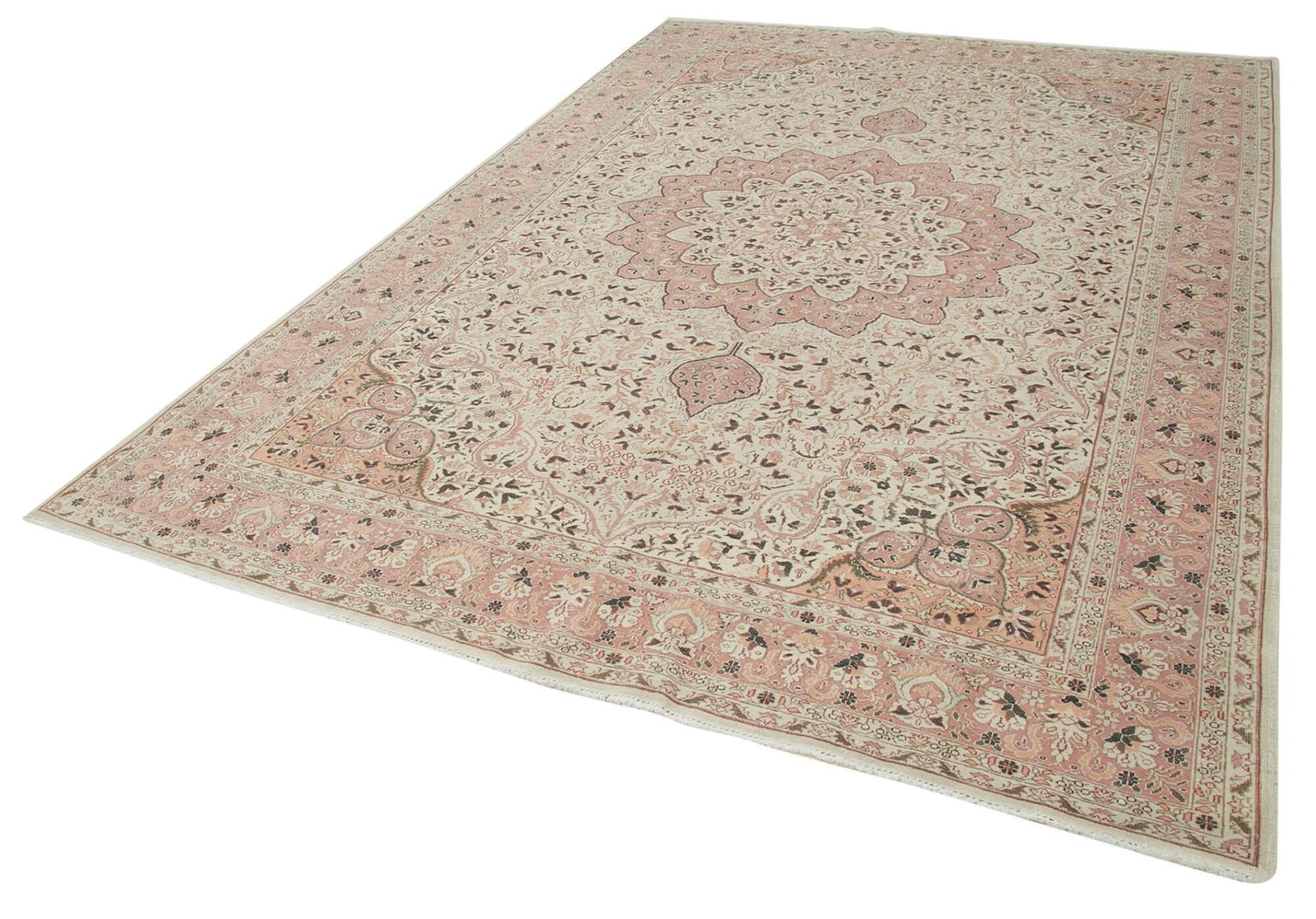 Antique Turkish Distressed One Of A Kind Unique Kayseri Rug photo vinterior