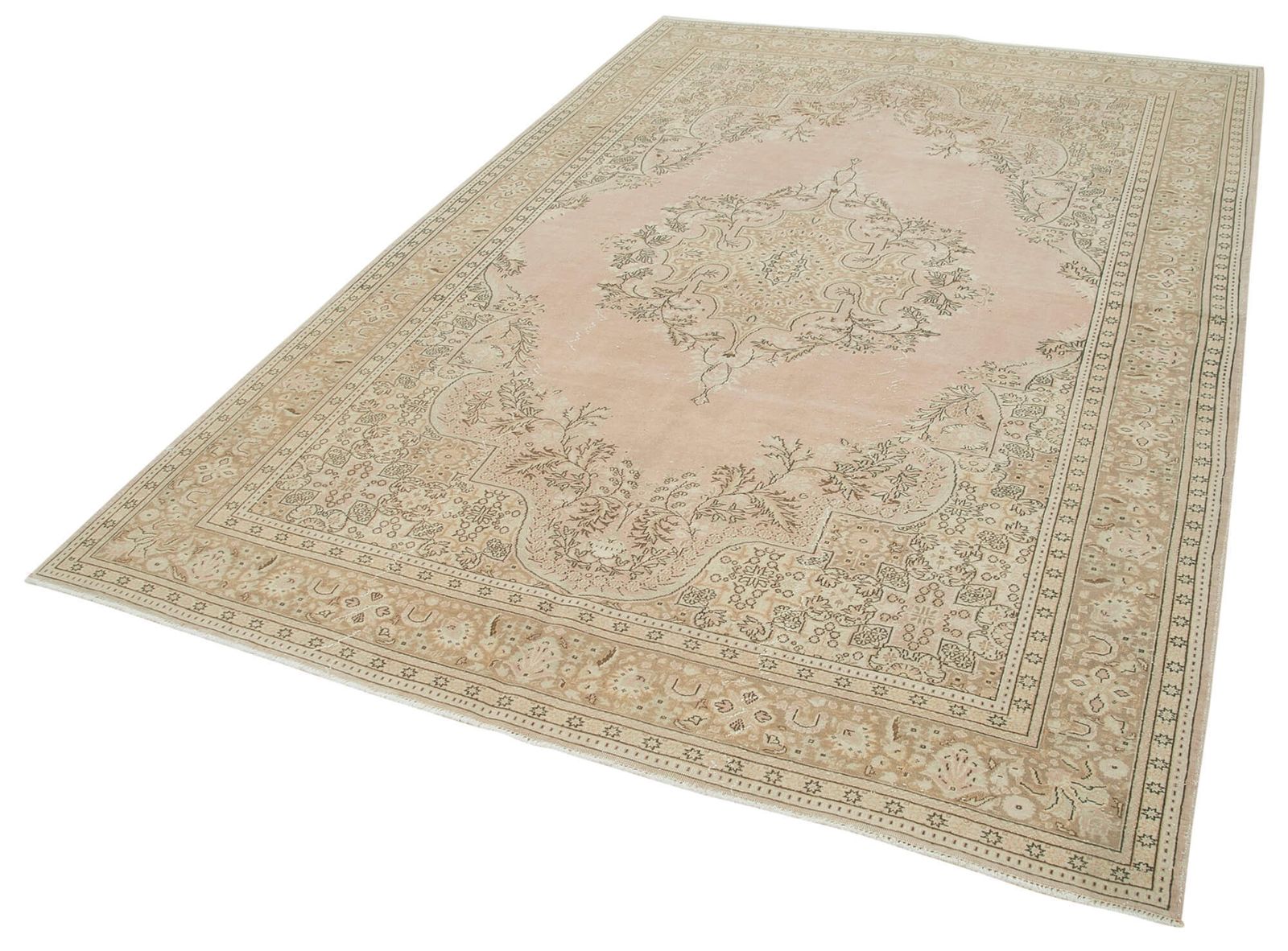 Antique Turkish Distressed One Of A Kind Unique Kayseri Rug photo furniture