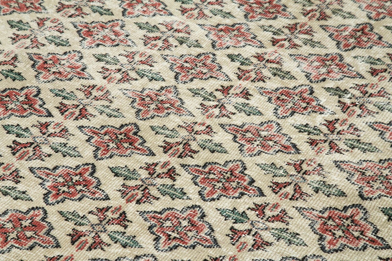 Antique Turkish Distressed One Of A Kind Unique Kayseri Rug photo for sale