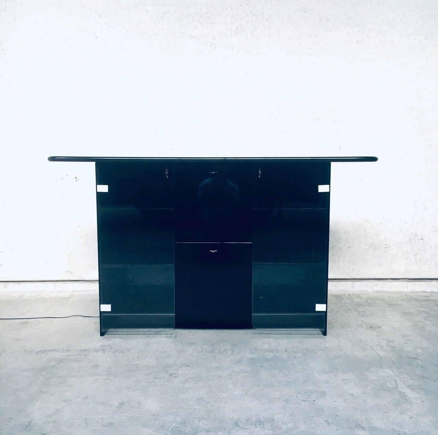 Postmodern Design Highboard Barkast Van Luigi Saccardo Voor Gasparello, Italië, Jaren 1980 photo furniture