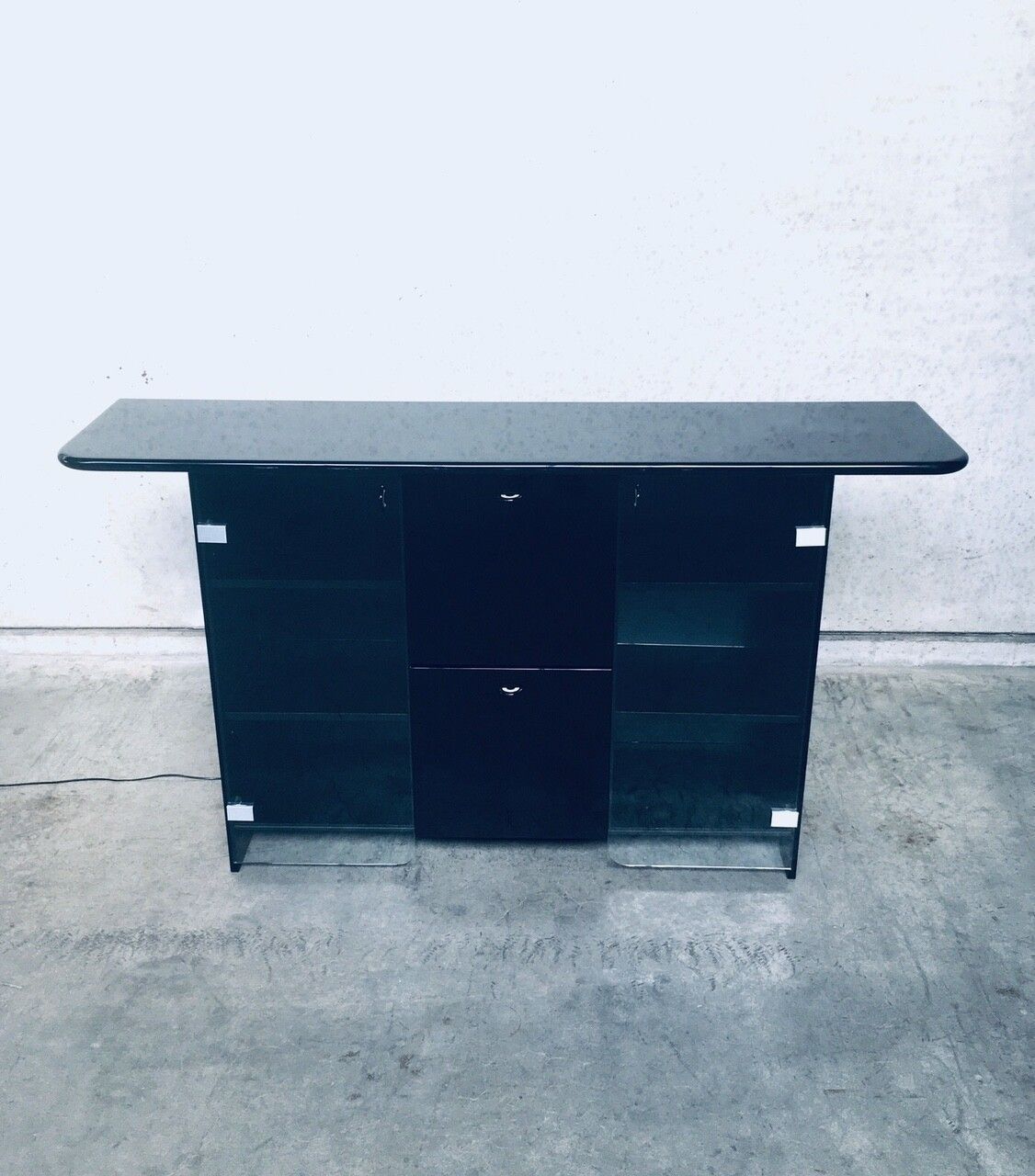 Postmodern Design Highboard Barkast Van Luigi Saccardo Voor Gasparello, Italië, Jaren 1980 photo vinterior