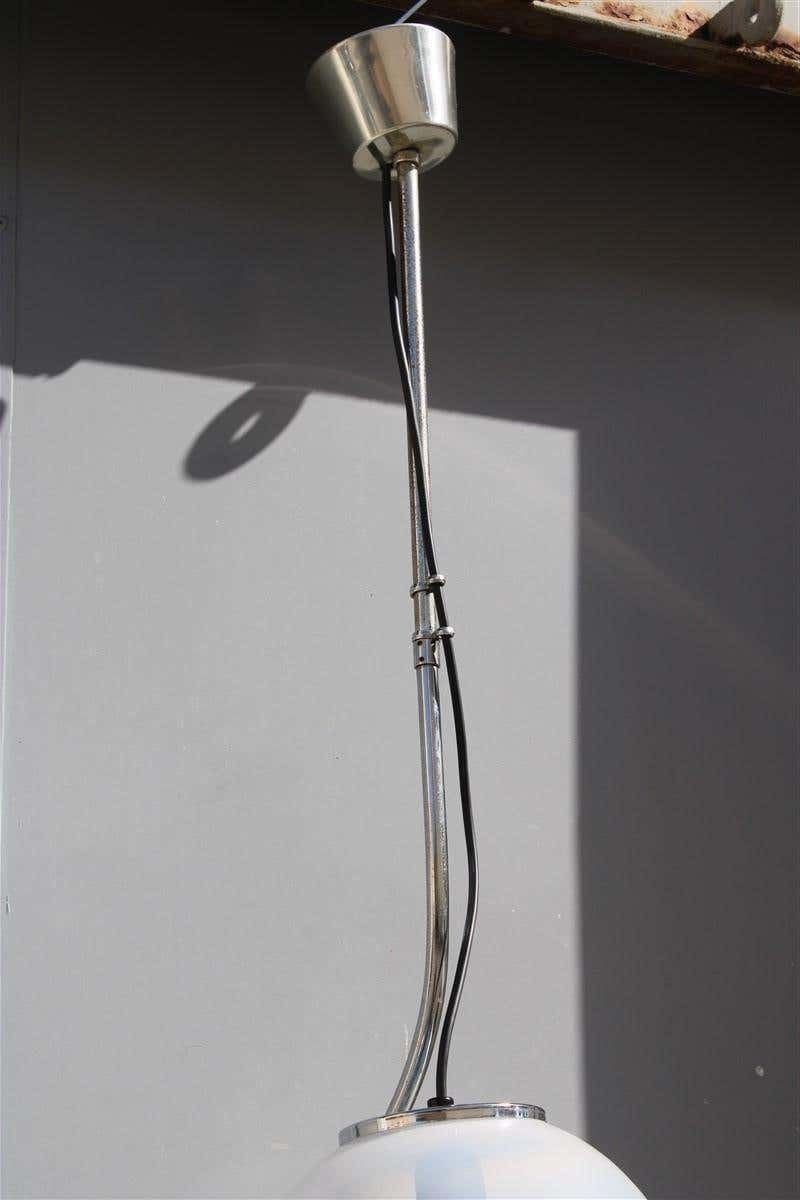 Fabio Lenci Italian Chandelier Pop Art Ball Murano Glass, 1970s photo for sale