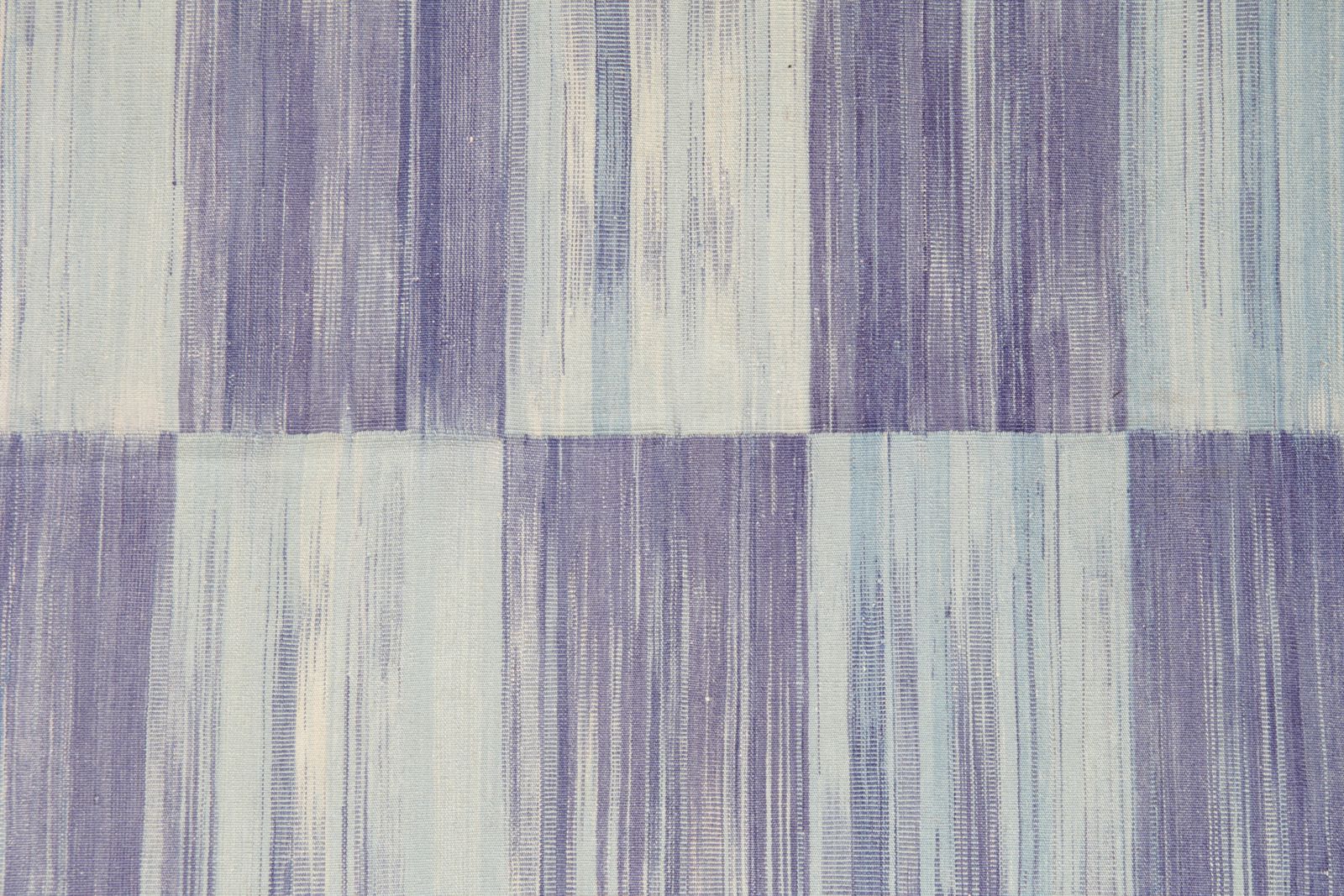 Handgeweven modern kilimkleed, blauw Afghaans wollen vloerkleed 188 x 233 cm photo for sale
