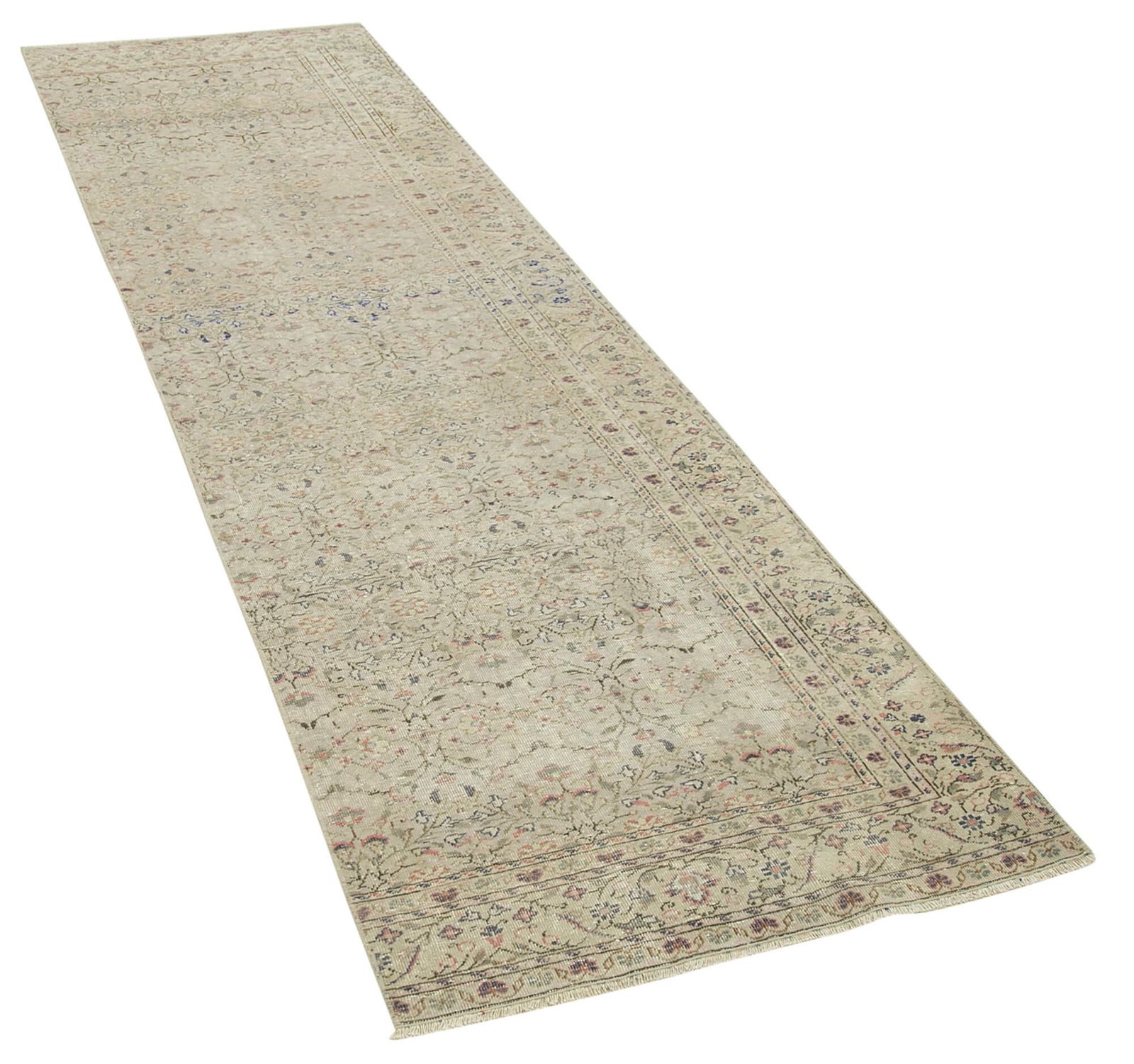 Antique Turkish Distressed One Of A Kind Unique Kayseri Rug photo for sale