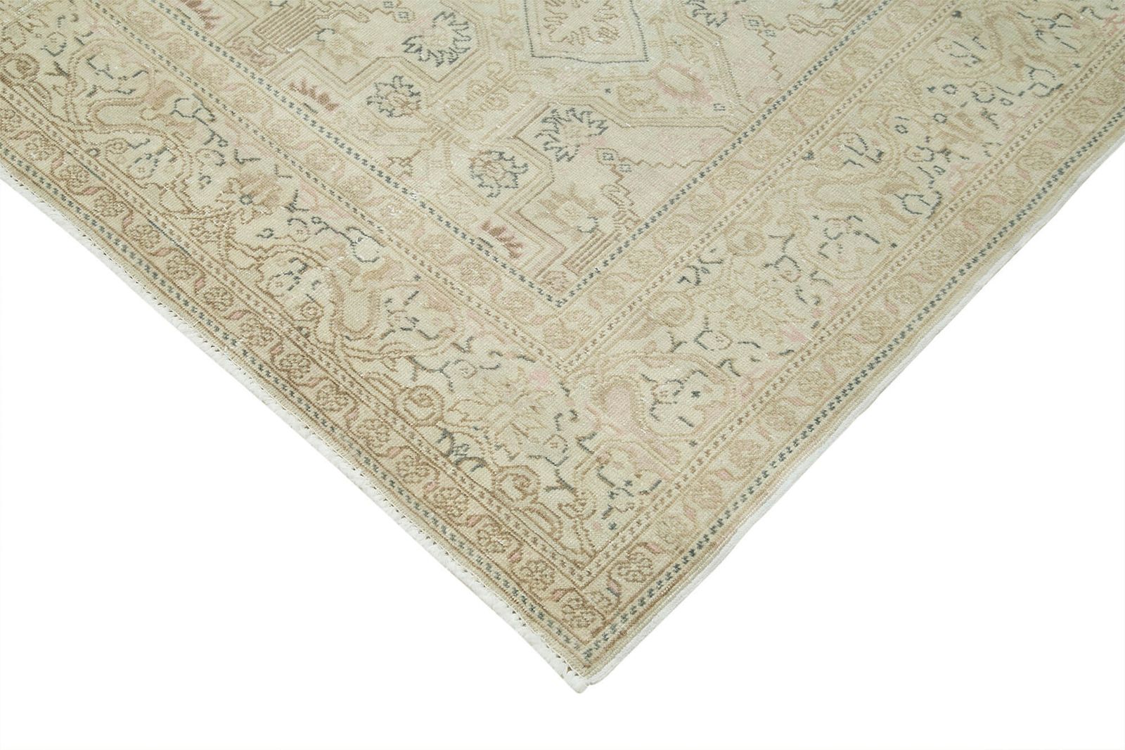 Antique Turkish Distressed One Of A Kind Unique Kayseri Rug photo vinterior