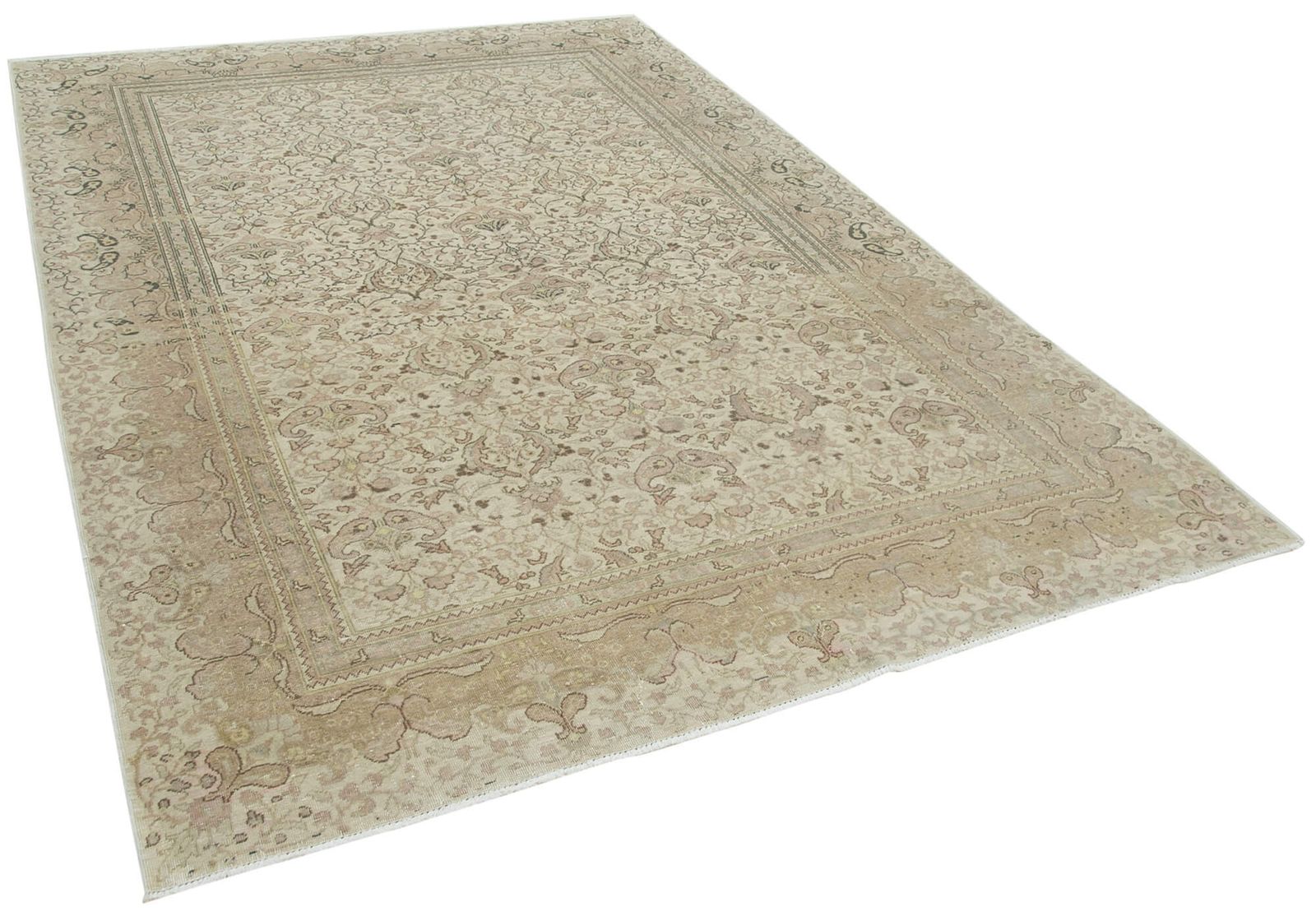 Antique Turkish Distressed One Of A Kind Unique Kayseri Rug photo 1500.0