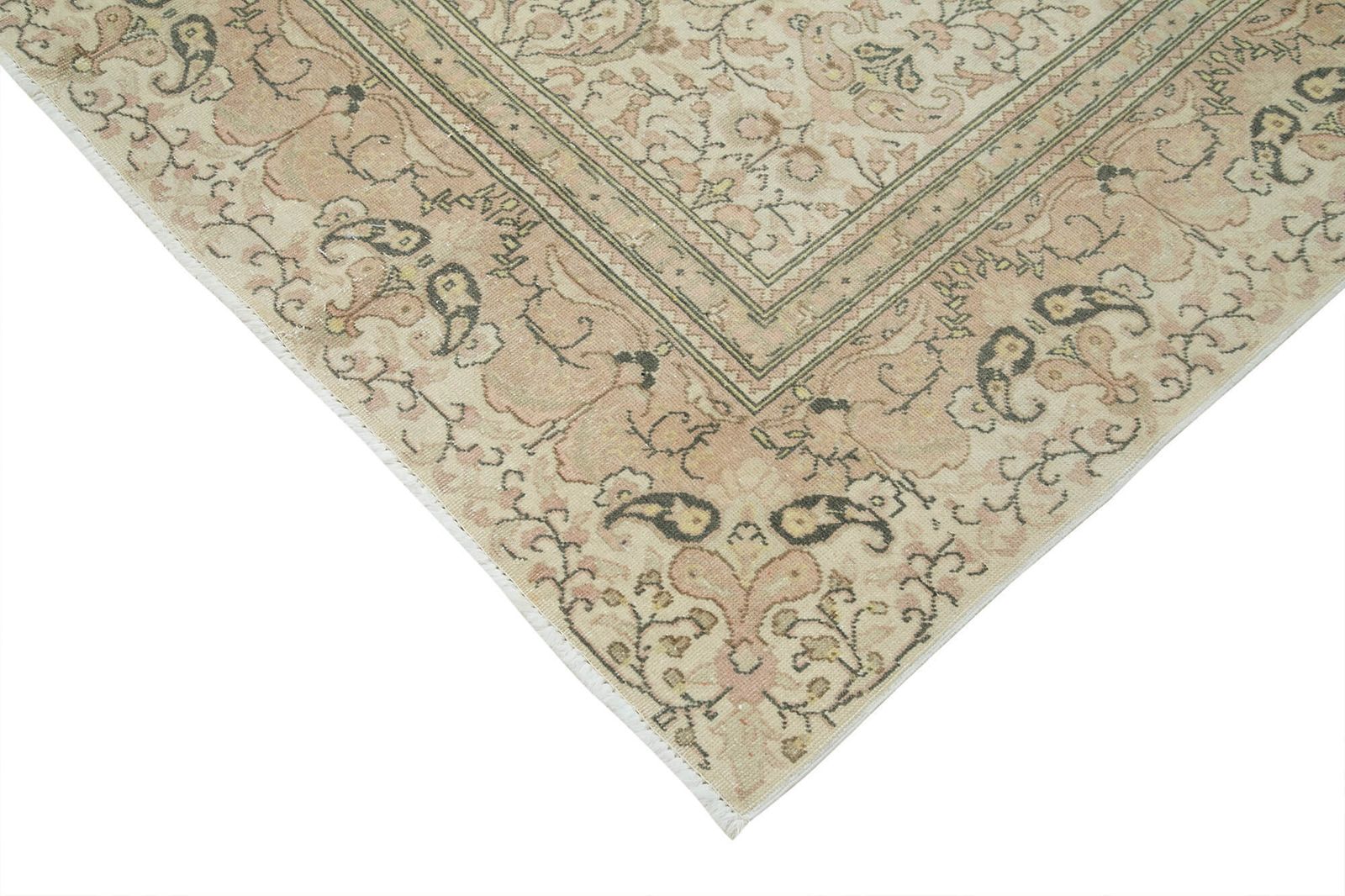 Antique Turkish Distressed One Of A Kind Unique Kayseri Rug photo vinterior