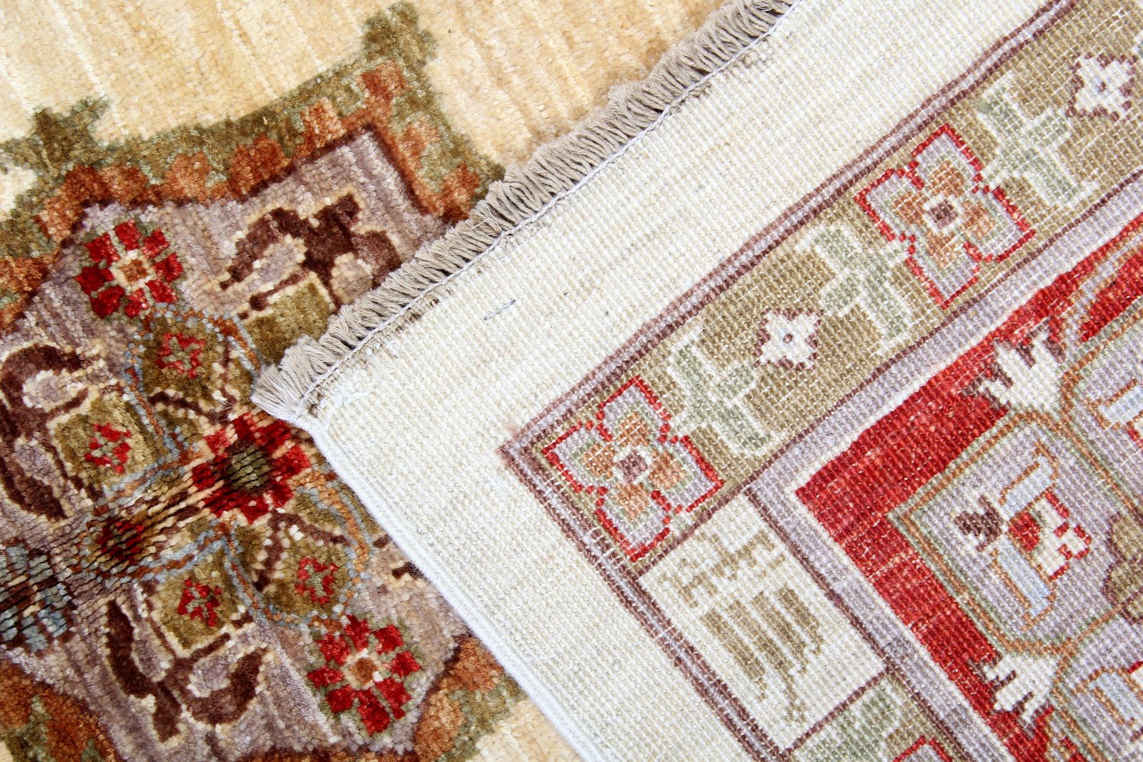 Hand Made Wool Ziegler Sultanabad Rug, Oriental Carpet 200 X 292 Cm photo for sale