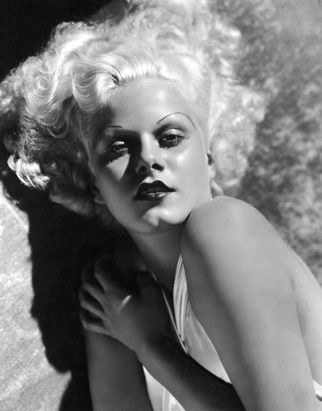 'Striking Jean Harlow' 1930s Silver Gelatin Resin Print Unframed