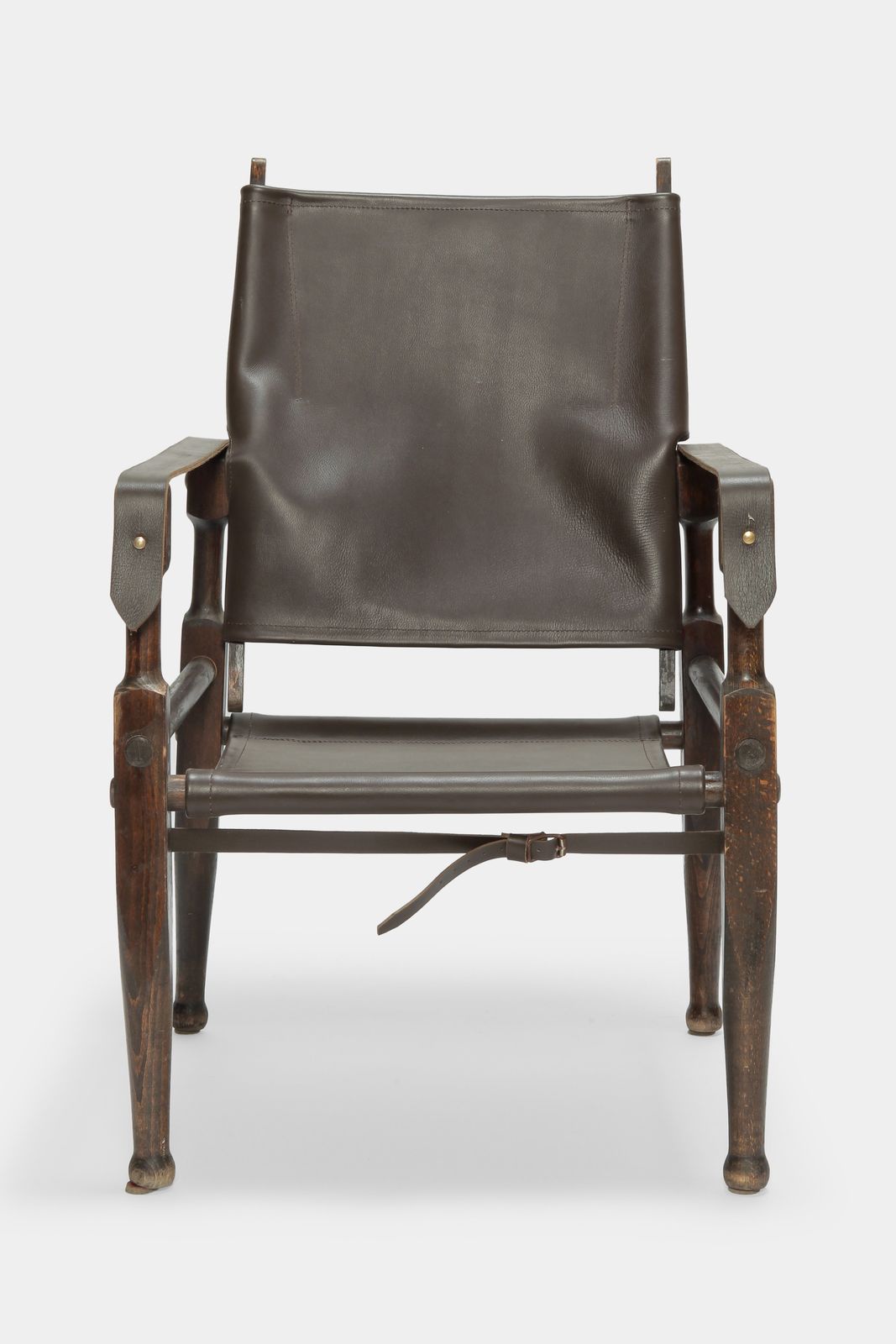 Kienzle Safari Chair By Wohnbedarf, With New Leather, 50s photo buy
