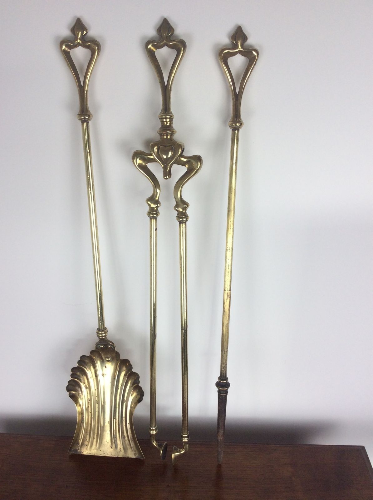 Arts & Crafts Fire Dogs And Fire Irons. photo Home Fixtures