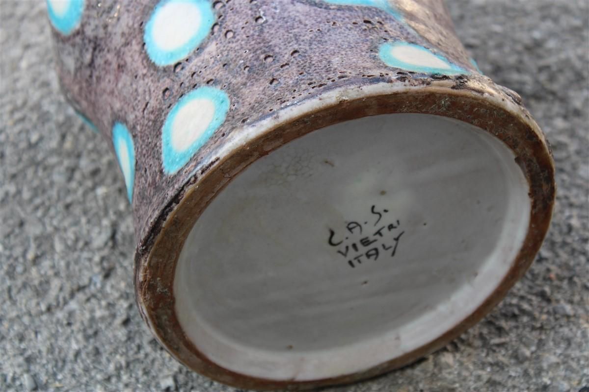 photo for sale Ceramic Italian Vase Ceramica Artistica Solimene Guido Gambone Style Midcentury