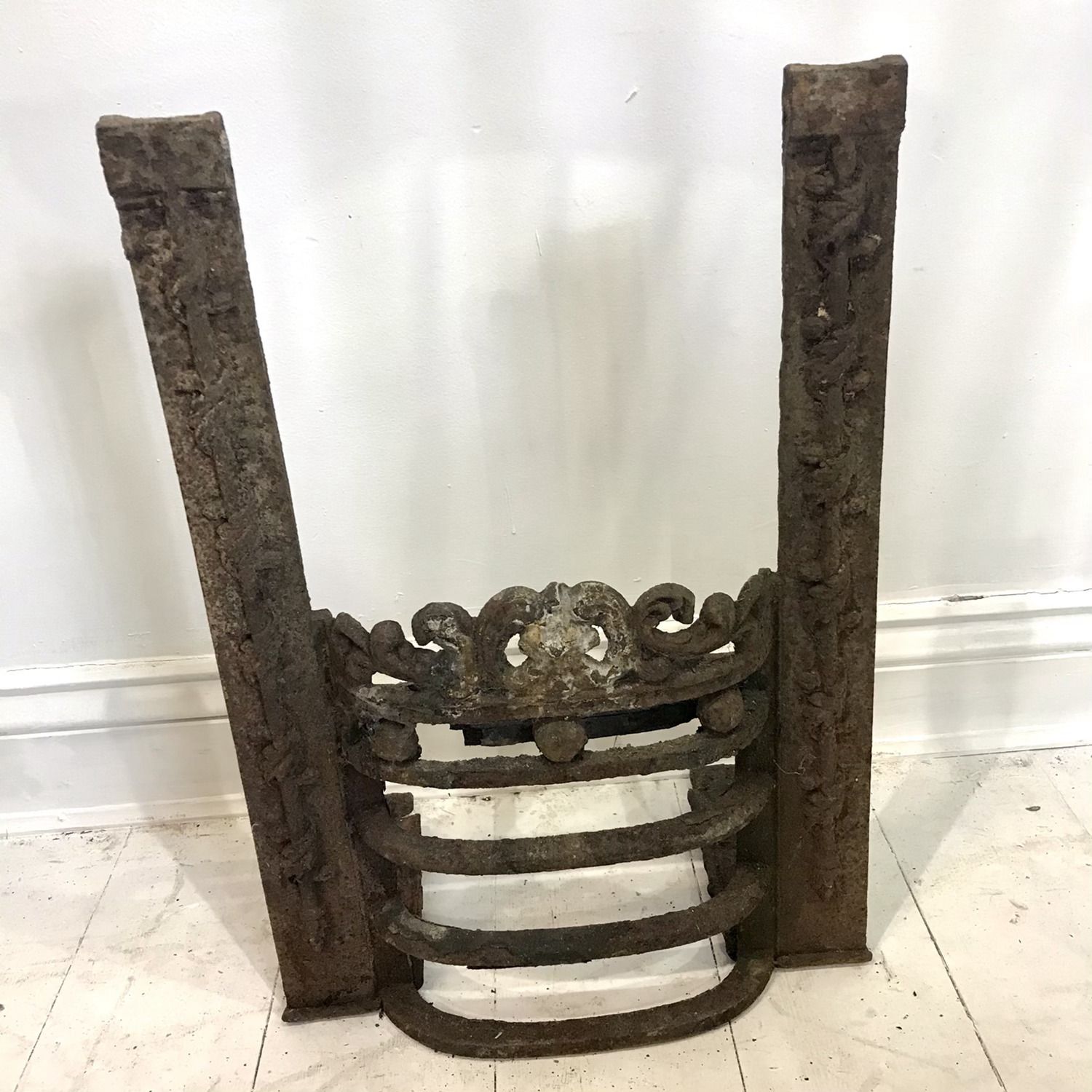 Victorian Cast Iron Hob Grate Fireplace photo buy