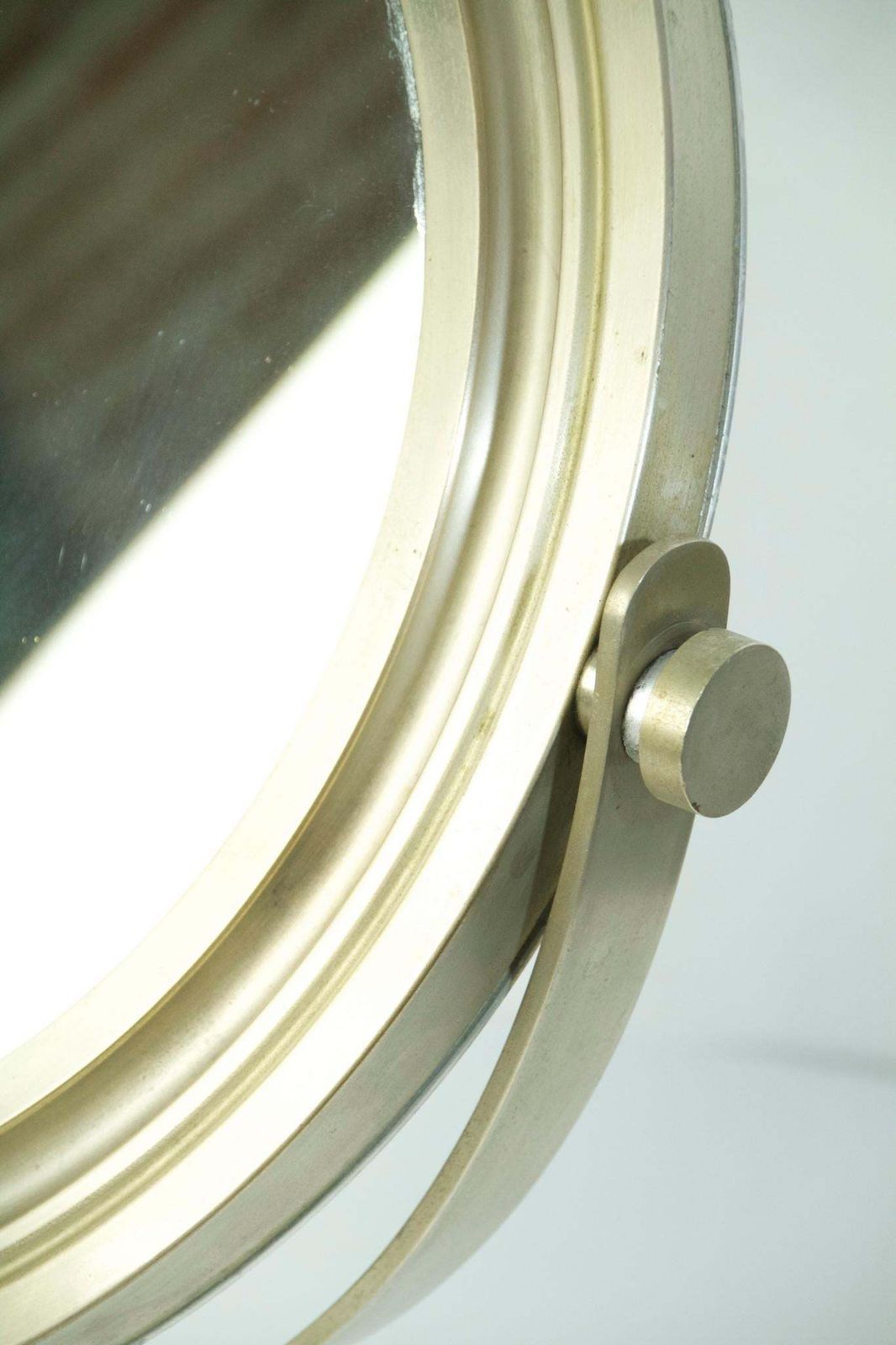 Midcentury Sergio Mazza Table Mirror "Narciso" For Artemide, Italy photo Home Decor