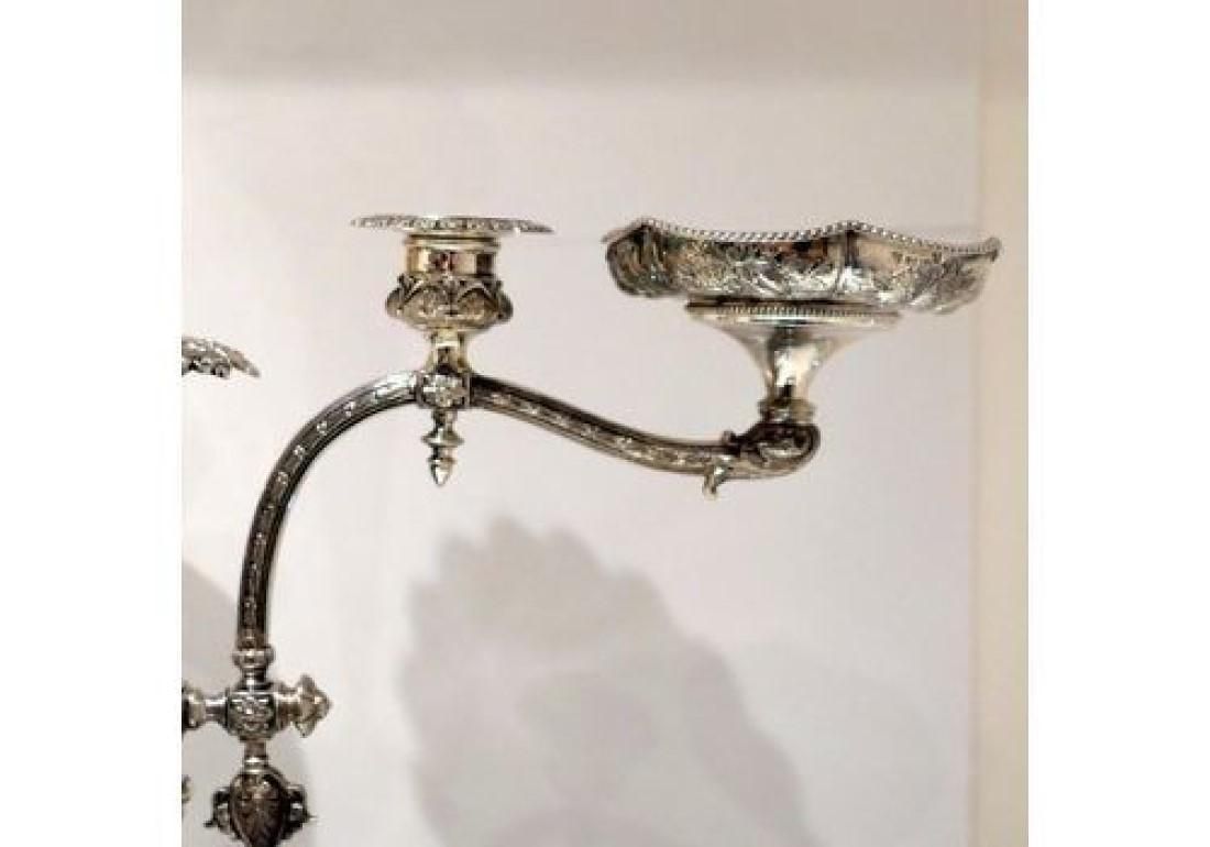 19th Century Antique Victorian Sterling Silver Large Centrepiece Sheffield 1875 John Frederick Fenton & Frank Fenton photo buy